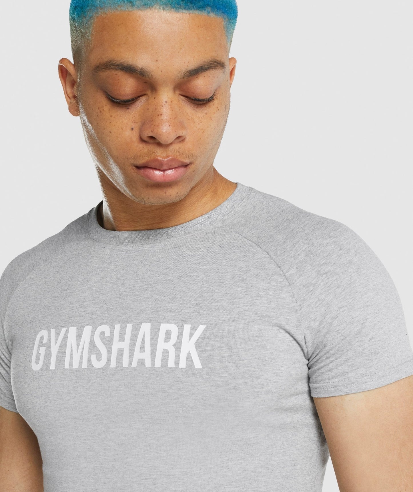 Gymshark Apollo T -Shirt - hellgraue Mergel