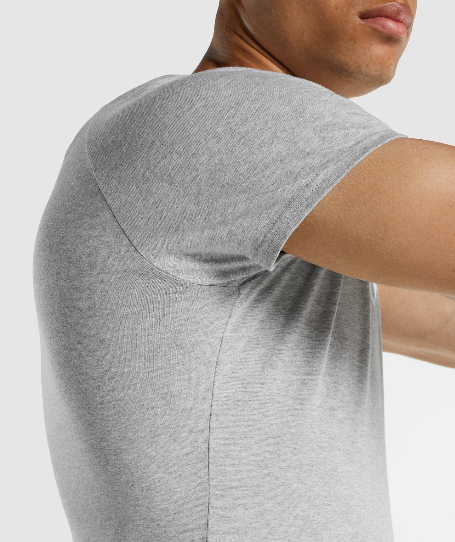 Gymshark Apollo T -Shirt - hellgraue Mergel