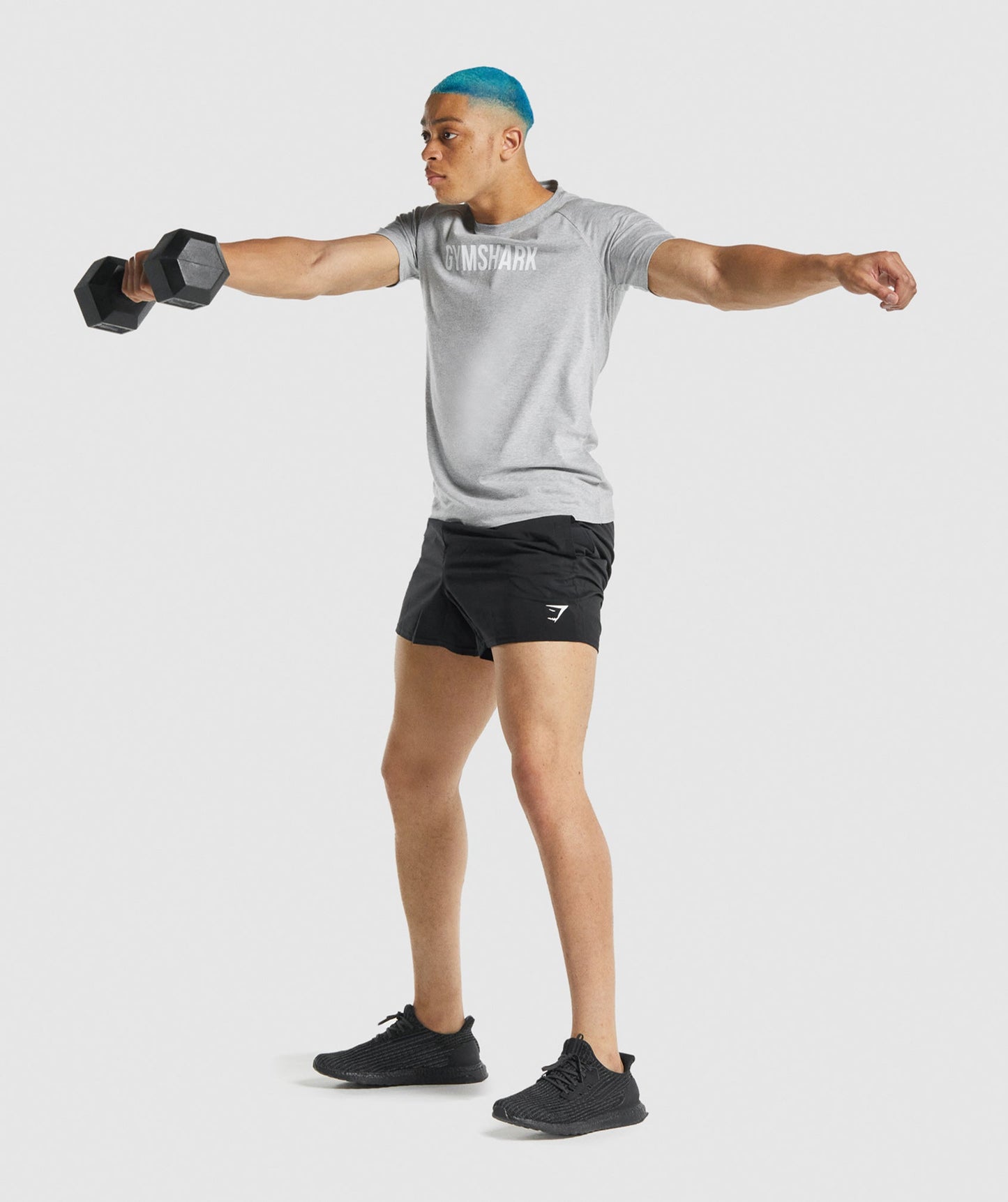 Gymshark Apollo T -Shirt - hellgraue Mergel