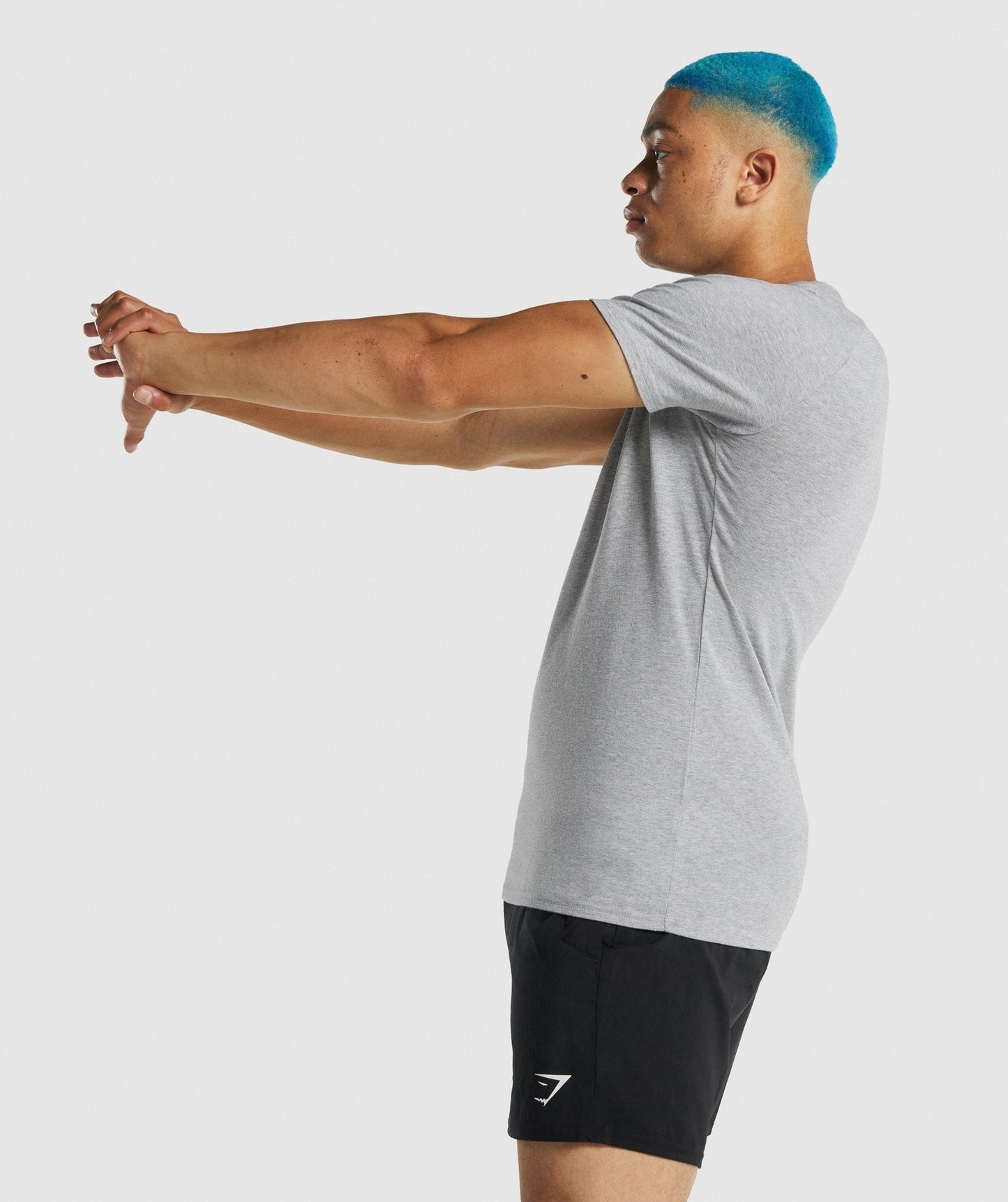 Gymshark Apollo T -Shirt - hellgraue Mergel