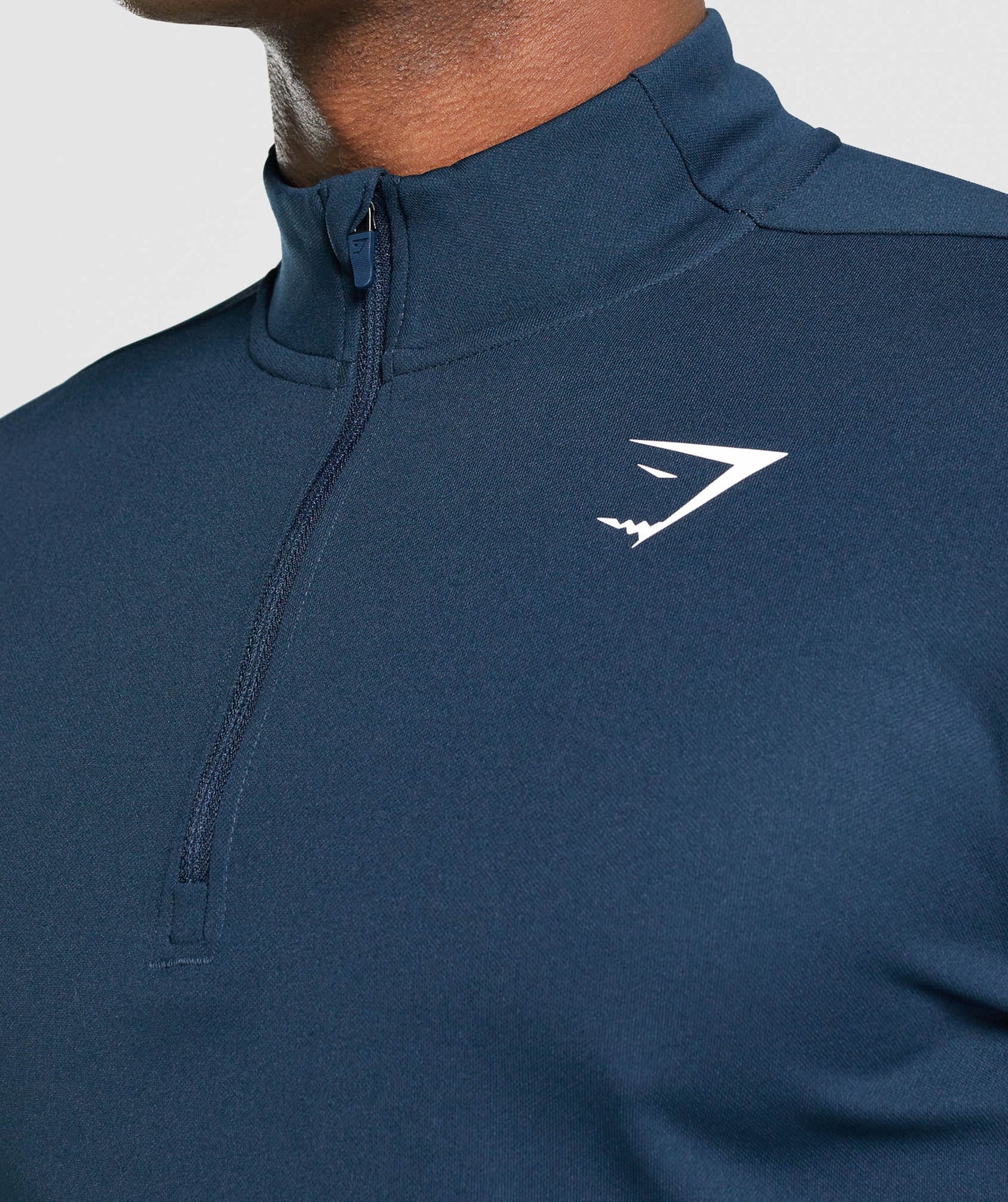 Gymshark Ankunft 1/4 Zip Pullover - Marine