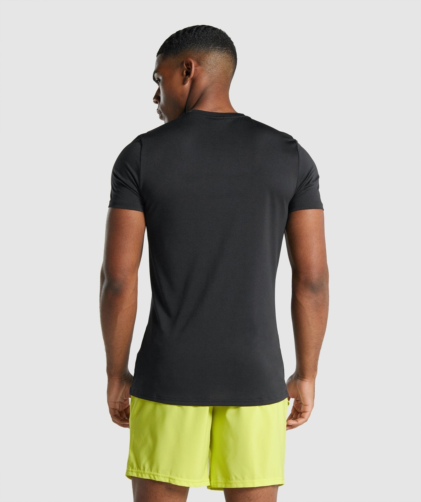 Gymshark Ankunft Grafisches T -Shirt - Schwarz