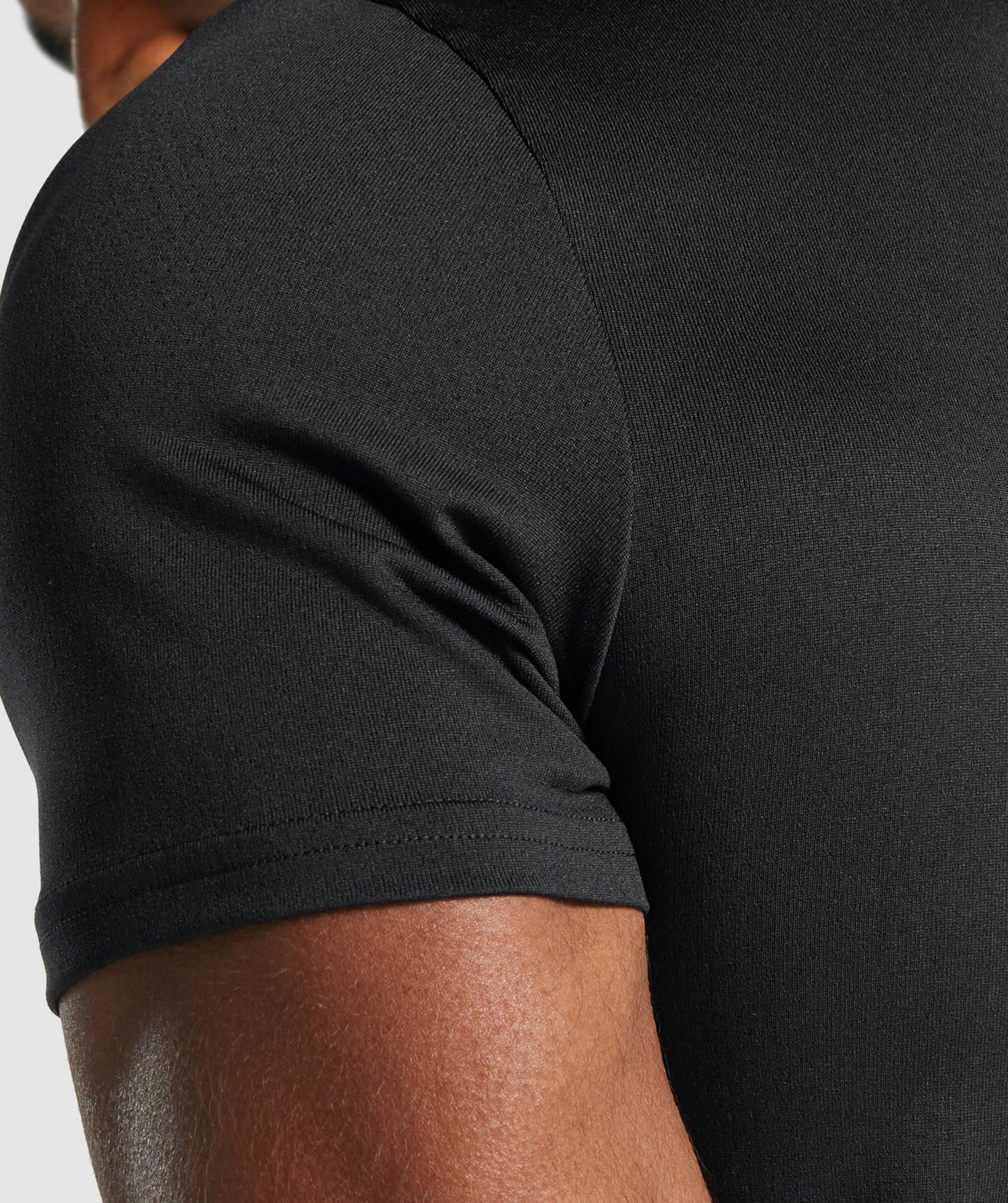 Gymshark Ankunft Grafisches T -Shirt - Schwarz