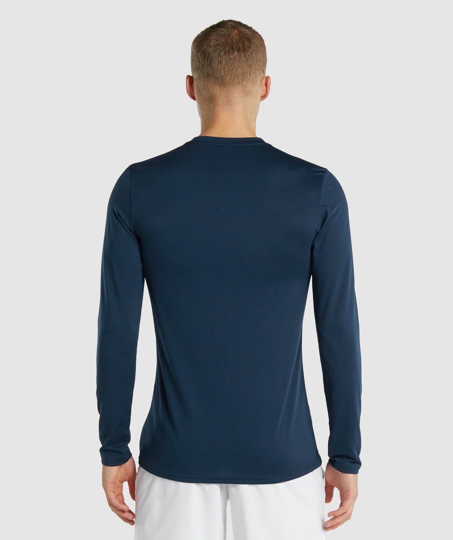 Gymshark Ankunft Langarm T -Shirt - Marine