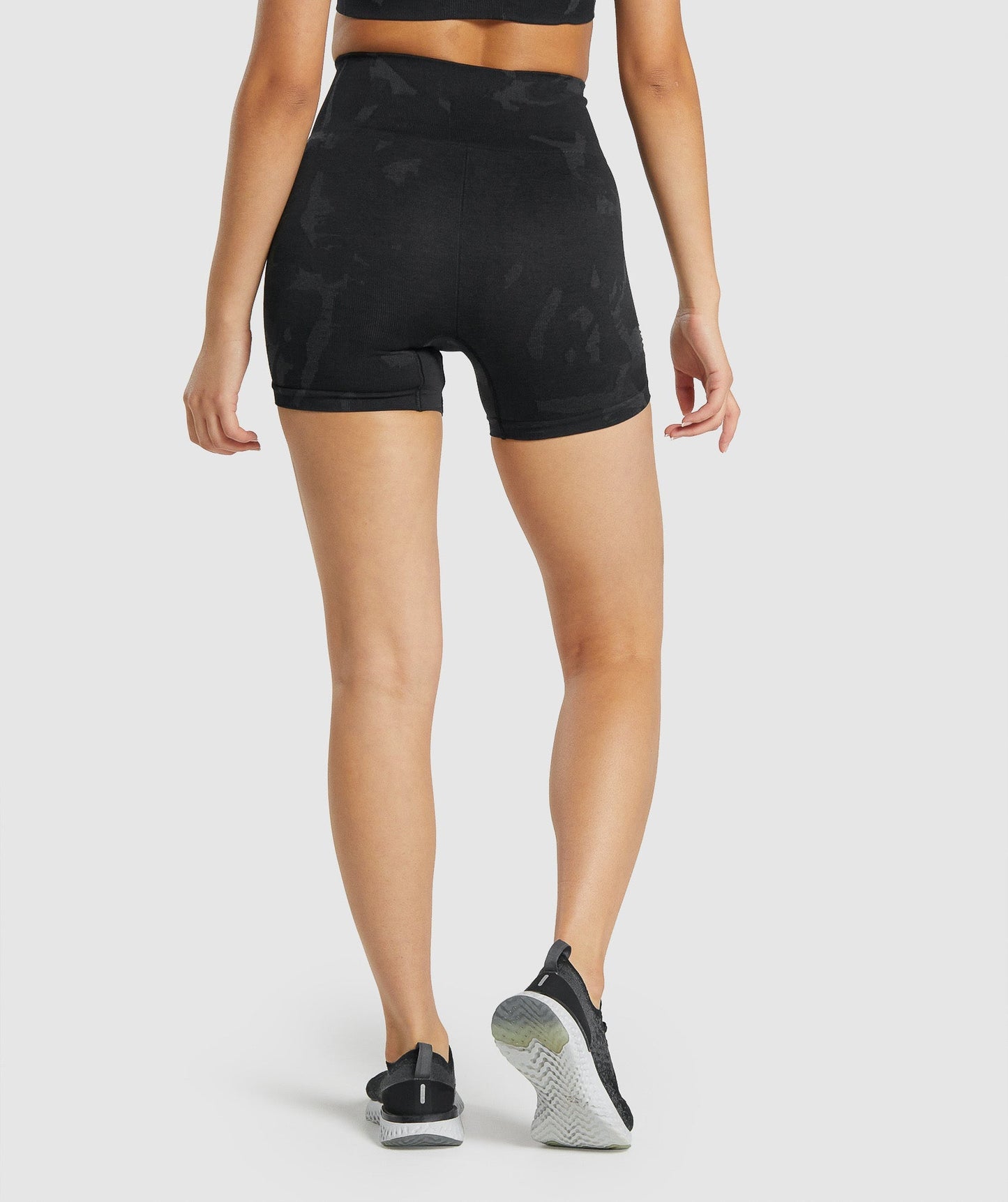 Gymshark Adapt Camo Seamless Shorts - Savanna | Schwarz