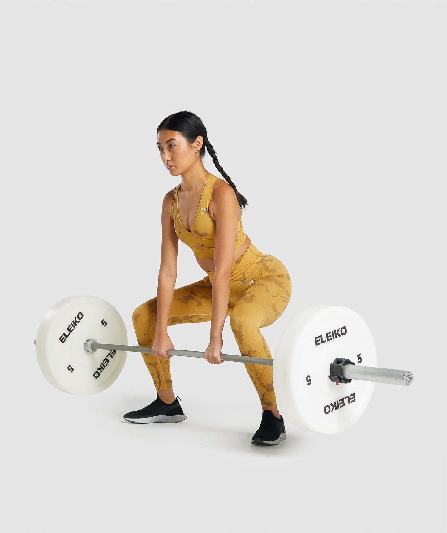 Gymshark Adapt Camo Seamless Sport BH - Savanna | Gelb