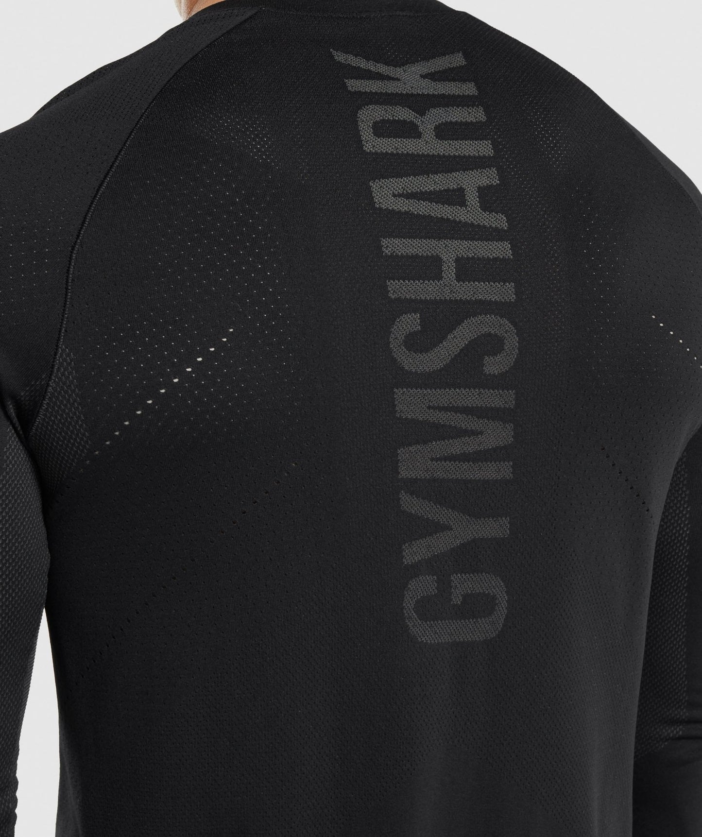 Gymshark Apex Langarm T -Shirt - Schwarz