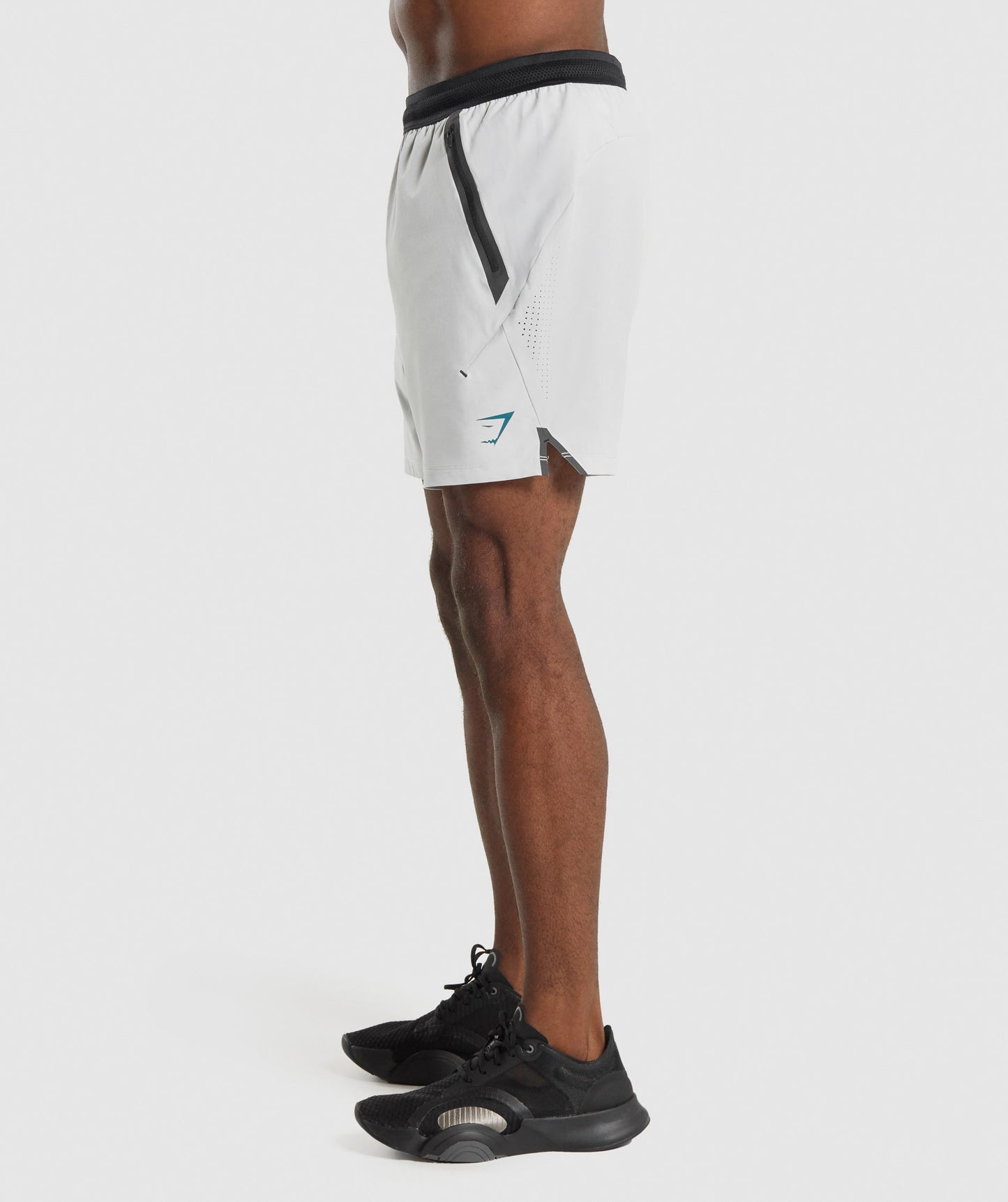 Gymshark Apex spielen Shorts - hellgrau