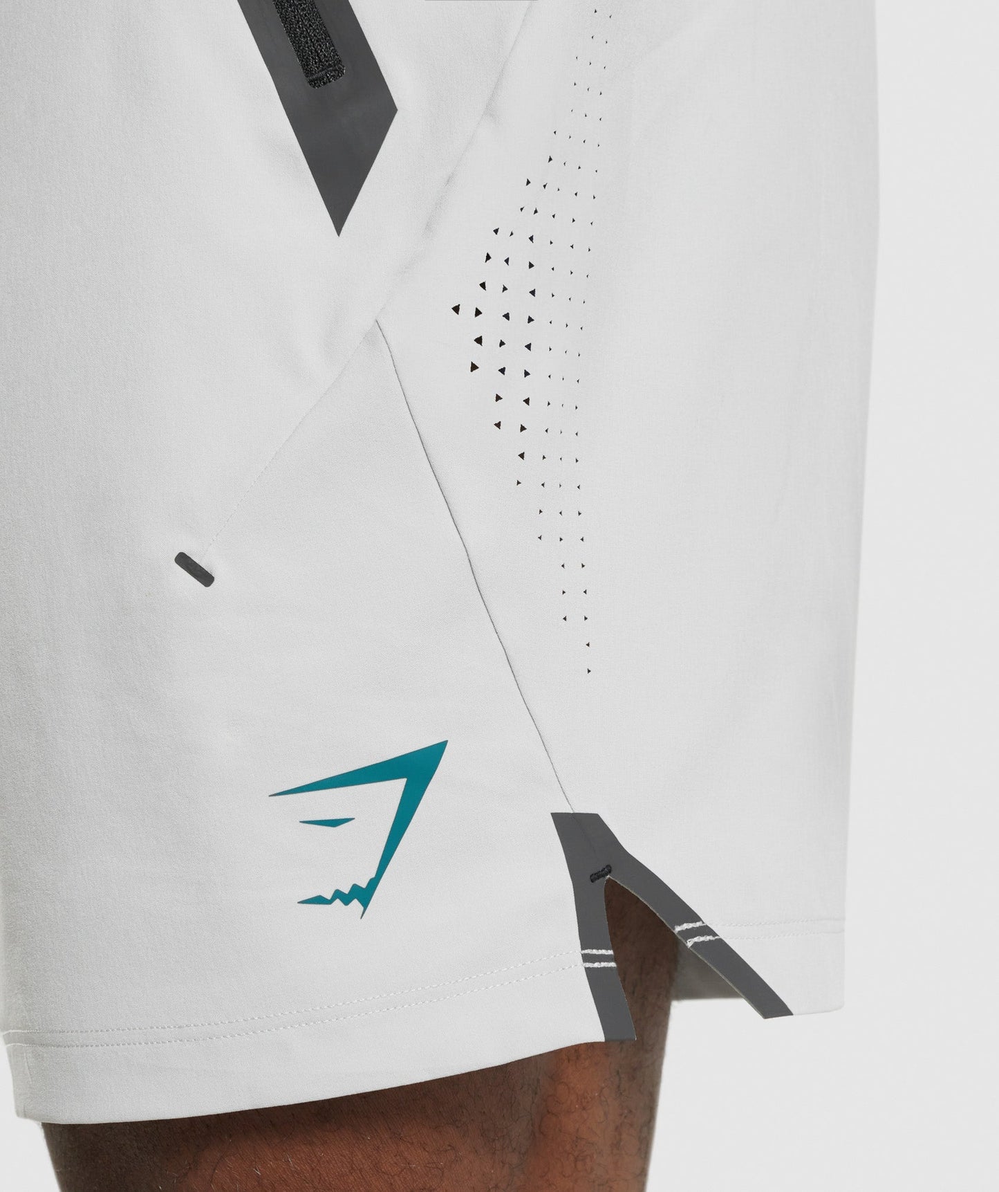Gymshark Apex spielen Shorts - hellgrau