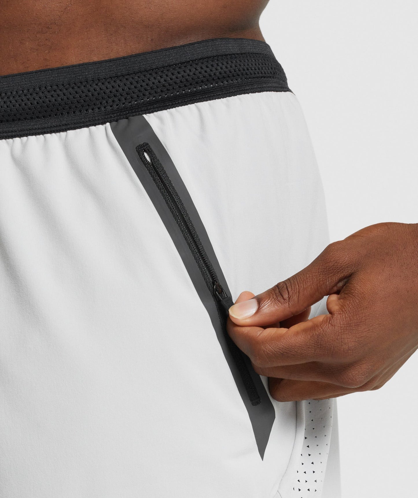 Gymshark Apex spielen Shorts - hellgrau