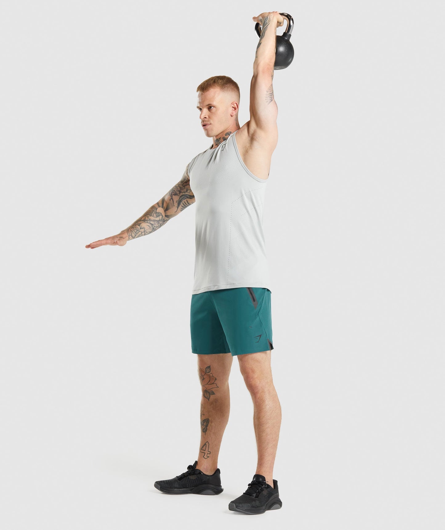 Gymshark Apex spielen Shorts - blaugrün