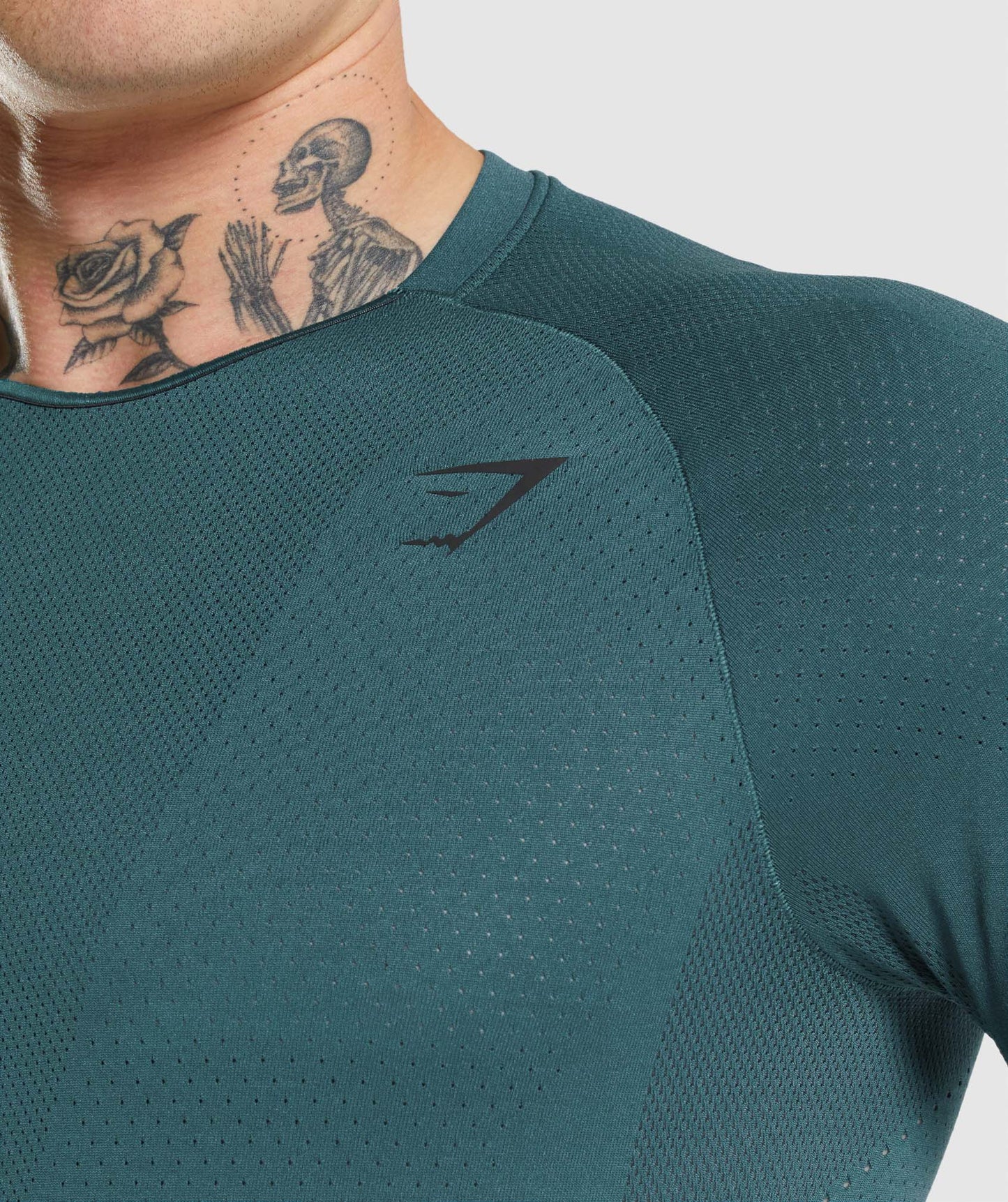 Gymshark Apex spielen T -Shirt - blaugrün