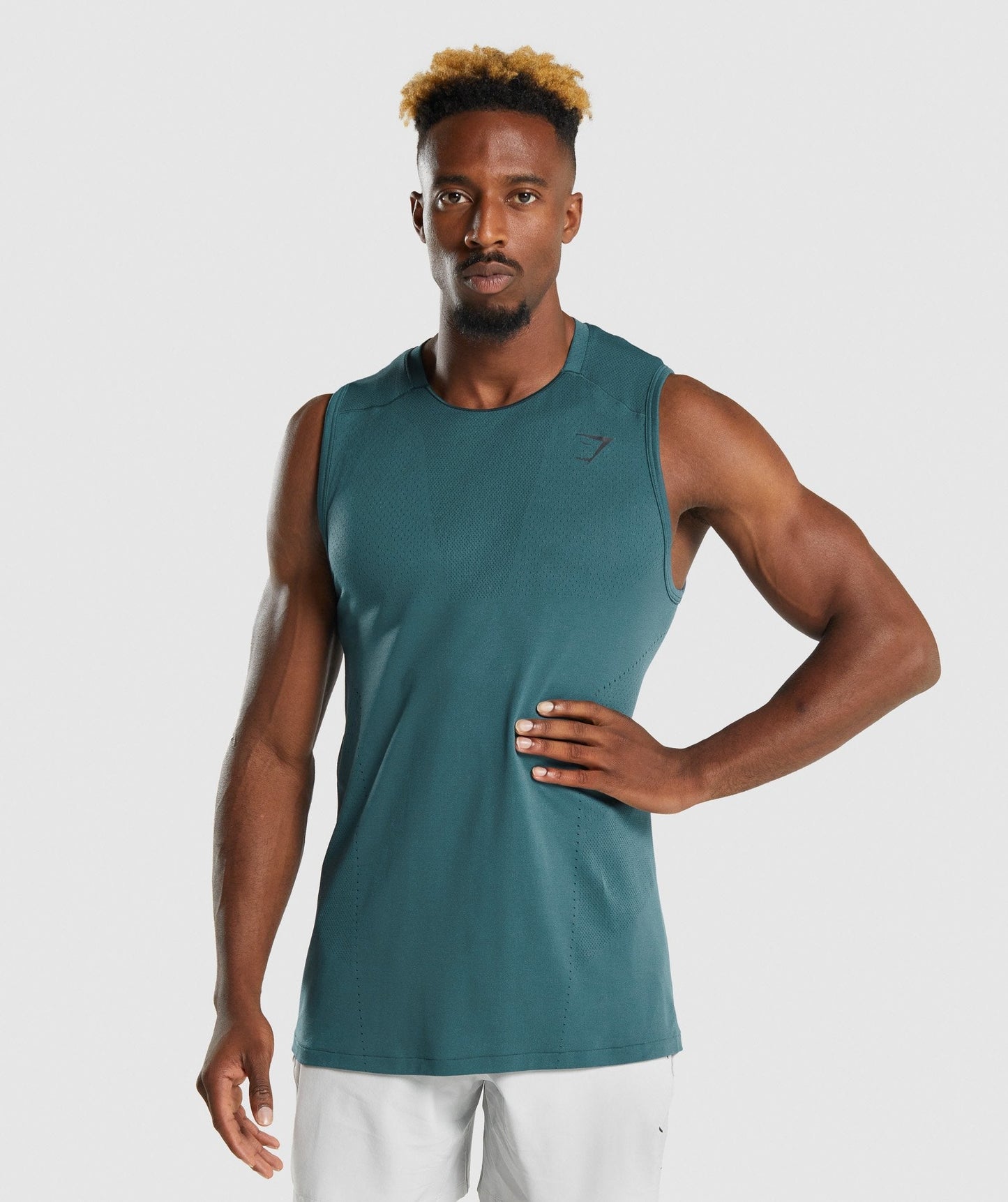 Gymshark Apex Tank - blaugrün