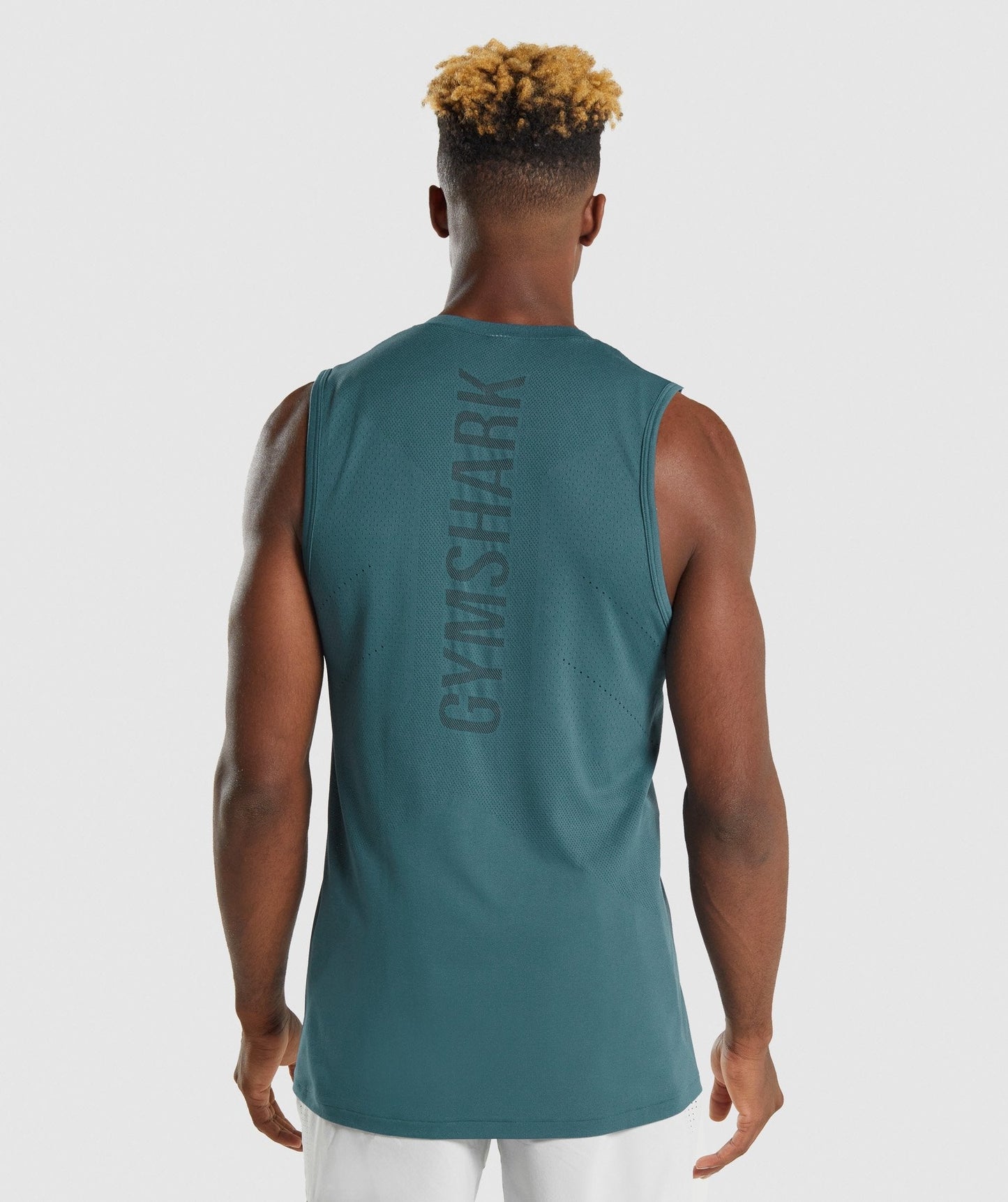 Gymshark Apex Tank - blaugrün