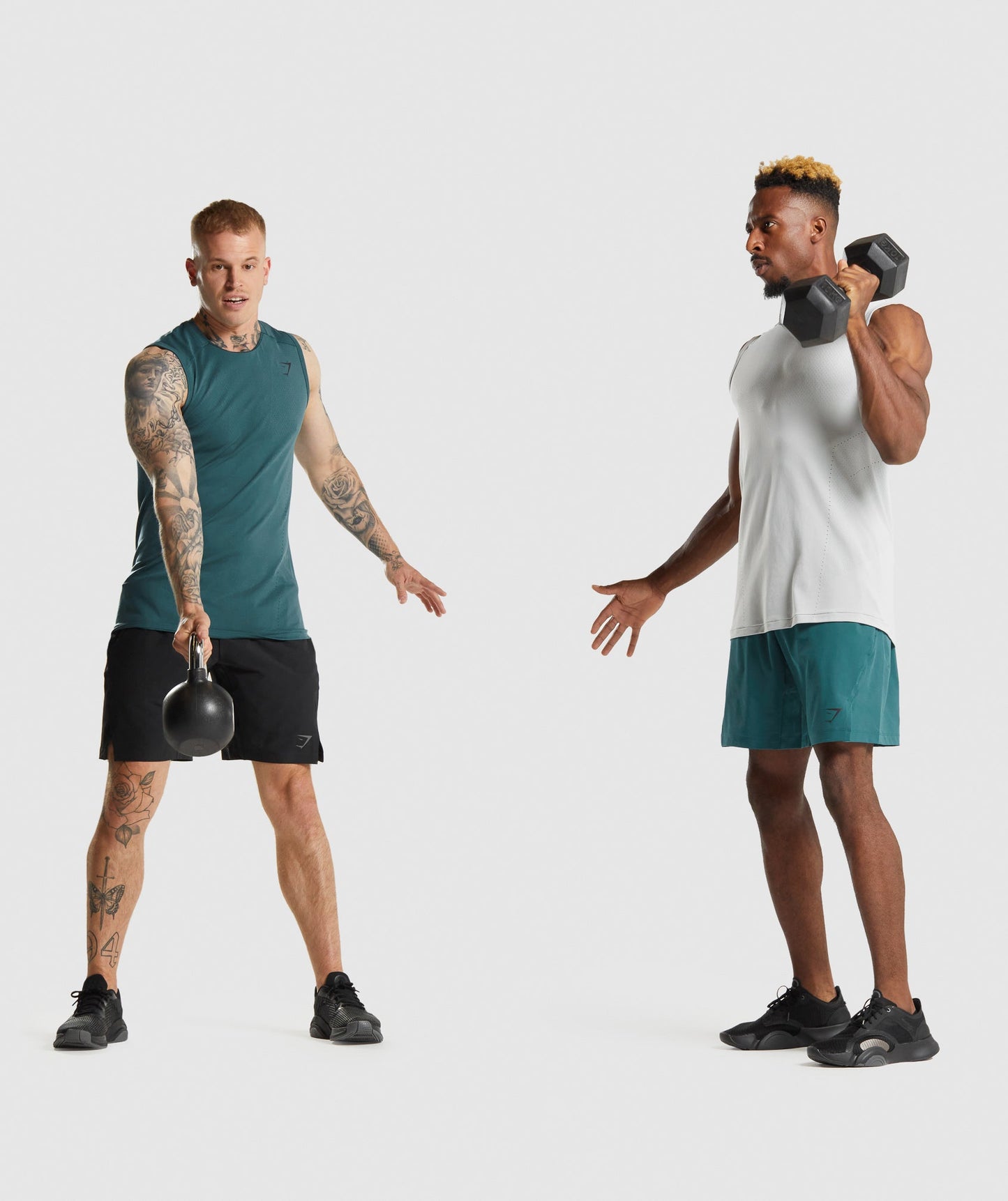 Gymshark Apex Tank - blaugrün