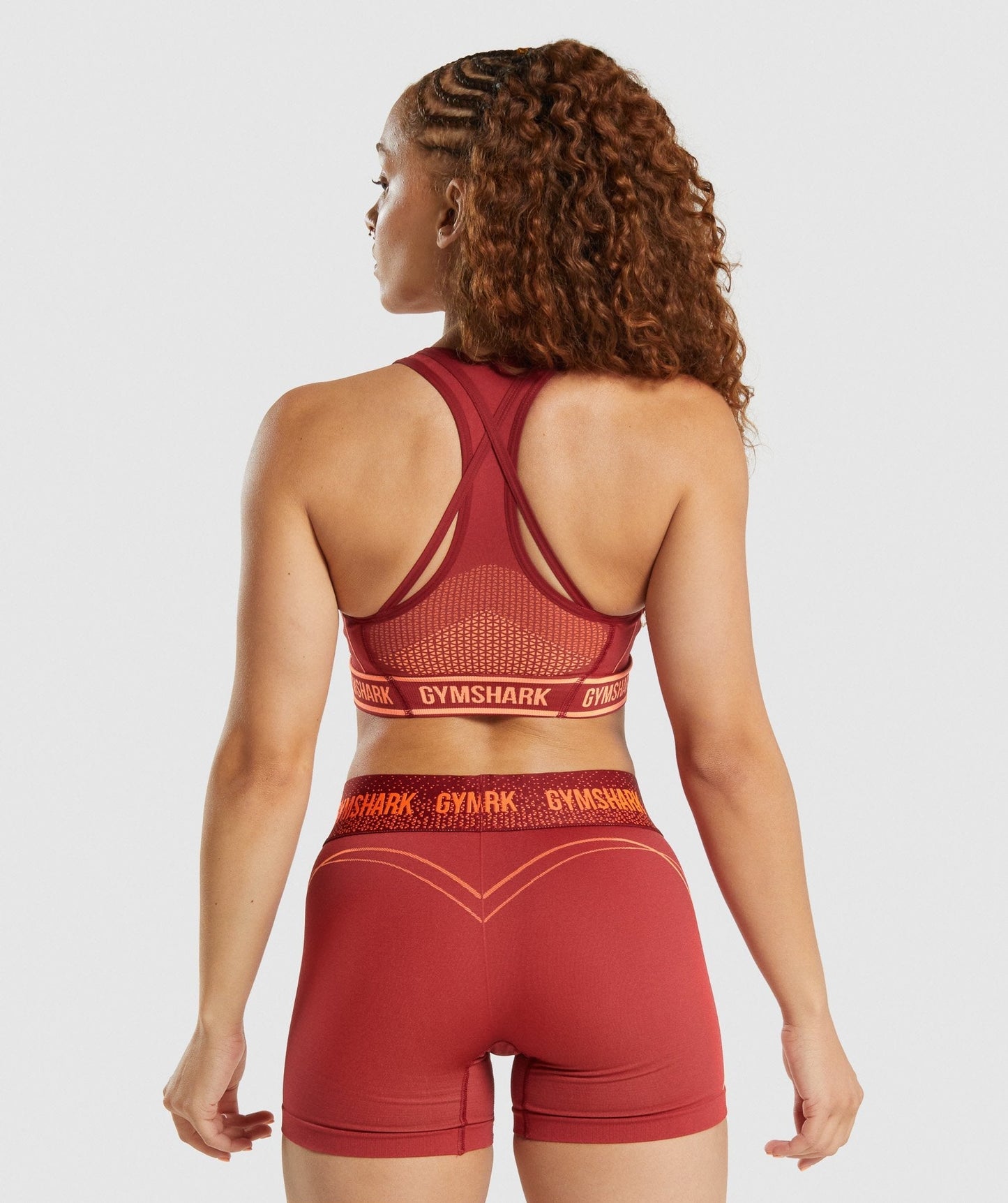 Gymshark Apex Seamless Sport BH - Burgund