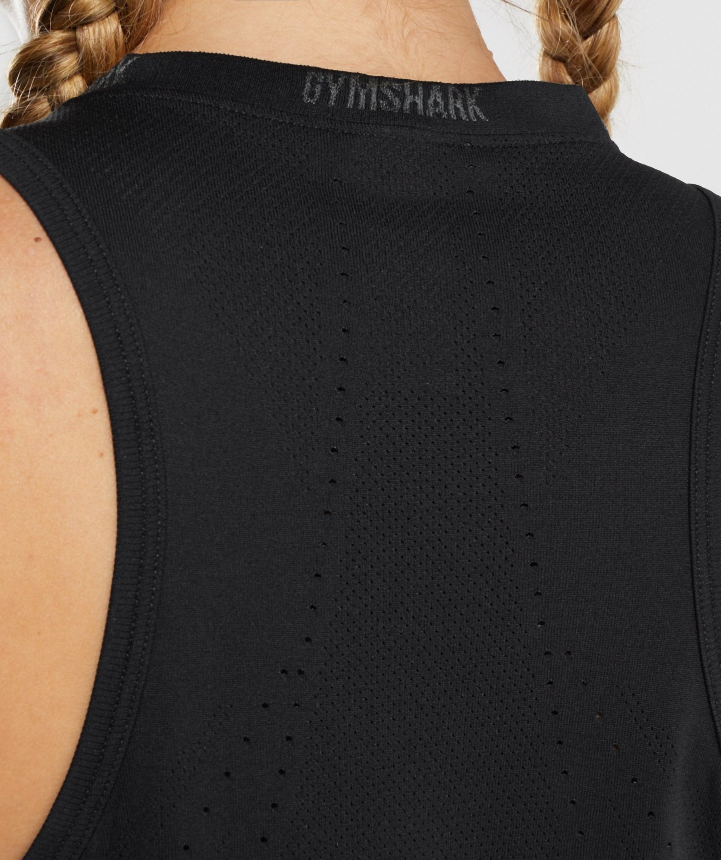Gymshark Apex nahtloser Panzer - Schwarz