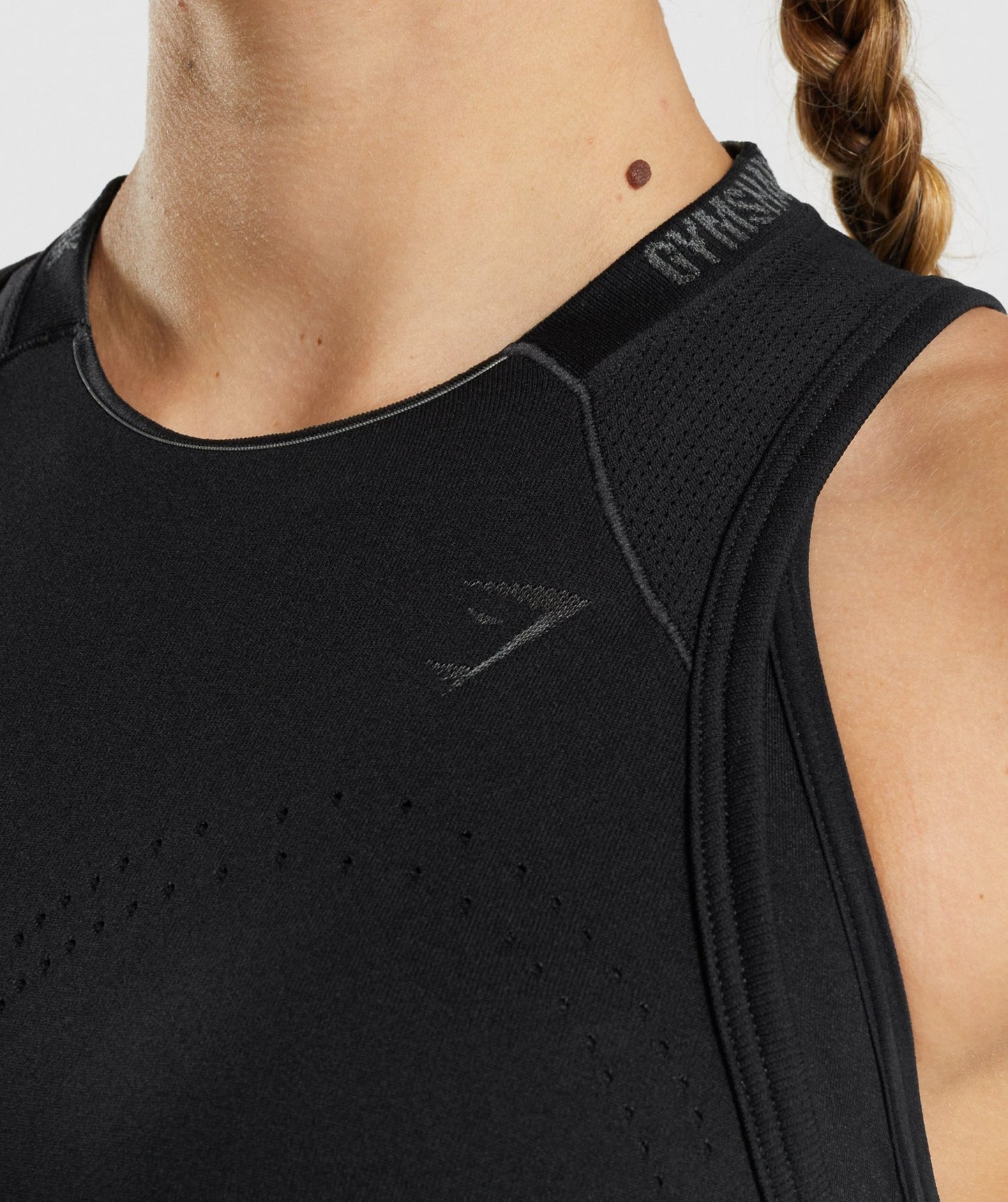 Gymshark Apex nahtloser Panzer - Schwarz