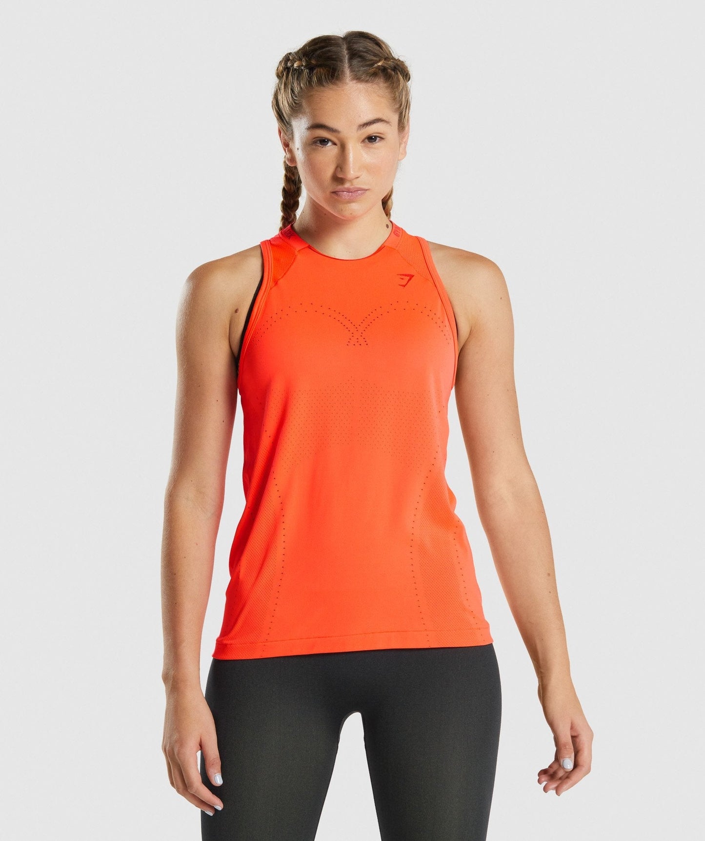 Gymshark Apex nahtloser Panzer - Orange
