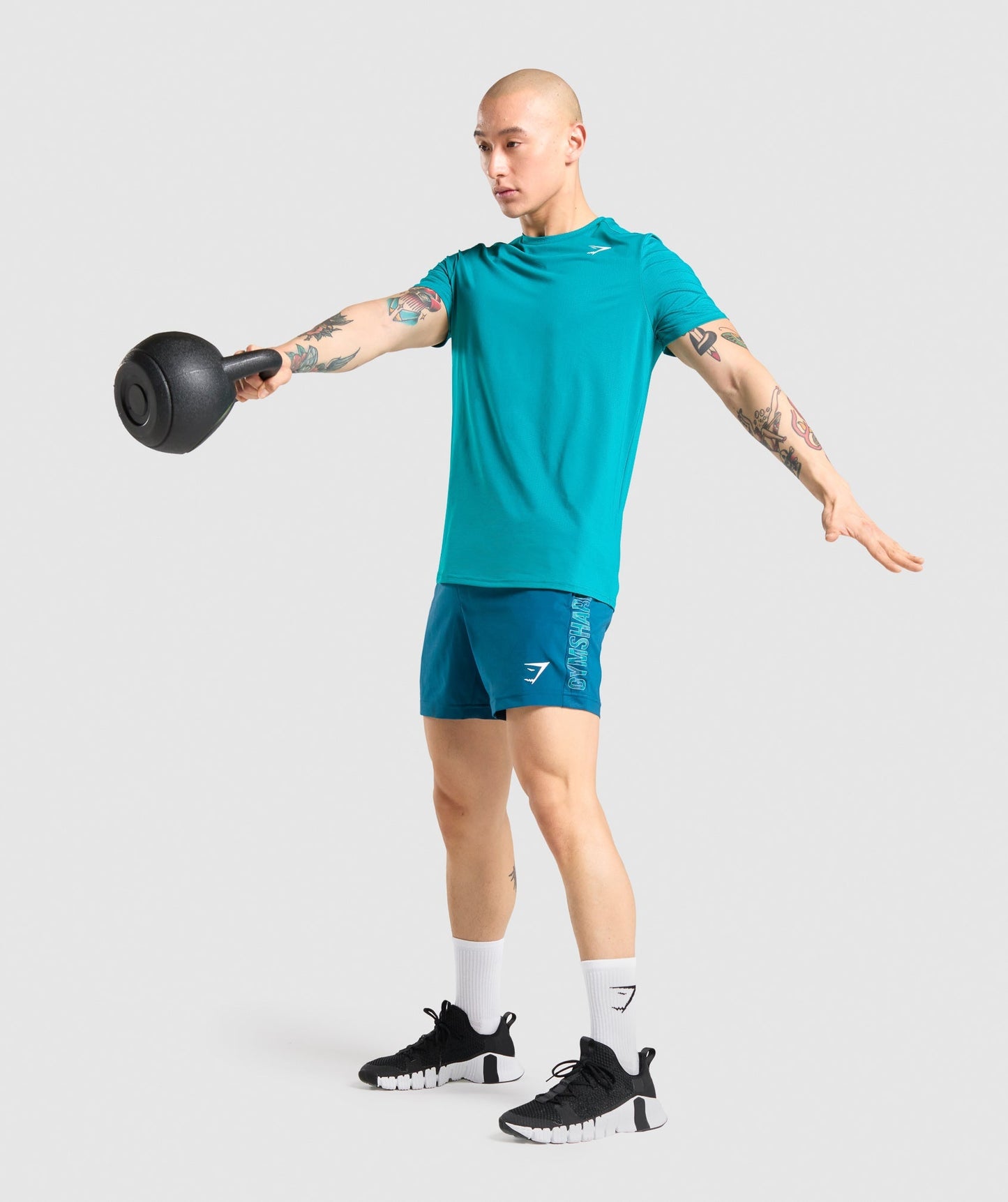 Gymshark Arrival Regular Fit T-Shirt - Teal