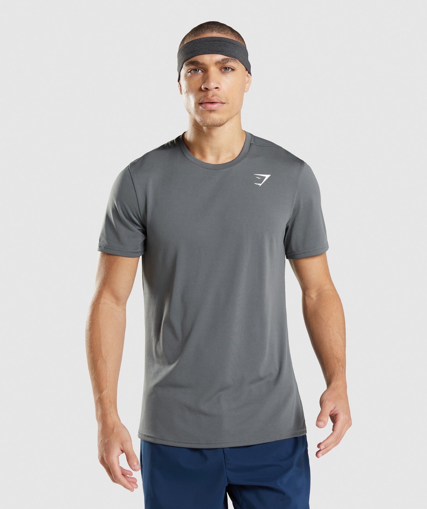 Gymshark Ankunft T -Shirt - Holzkohle