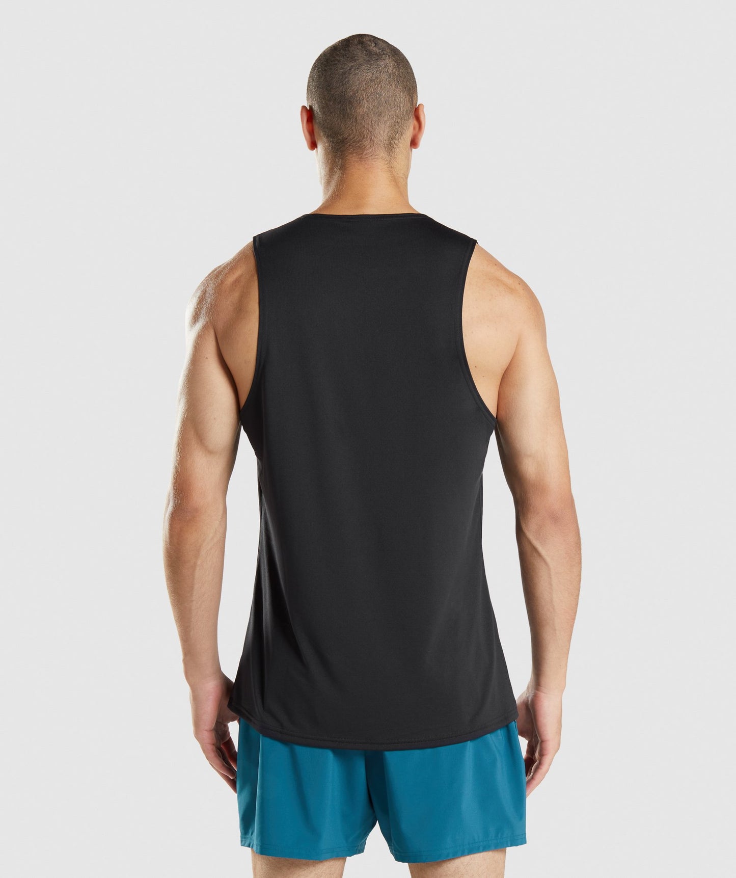 Gymshark Ankunft Tank - Schwarz