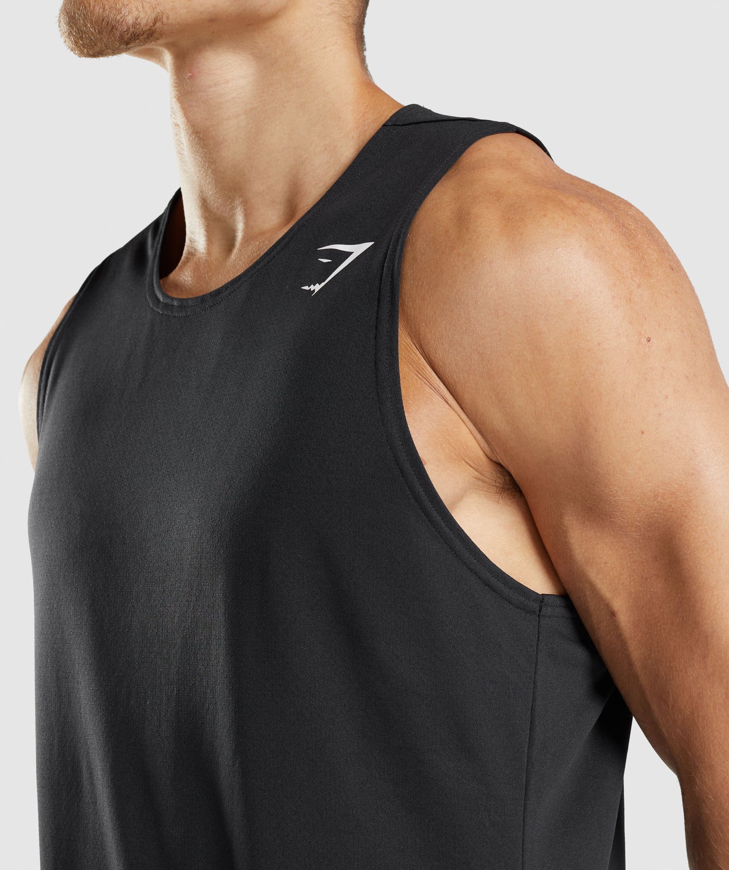 Gymshark Ankunft Tank - Schwarz