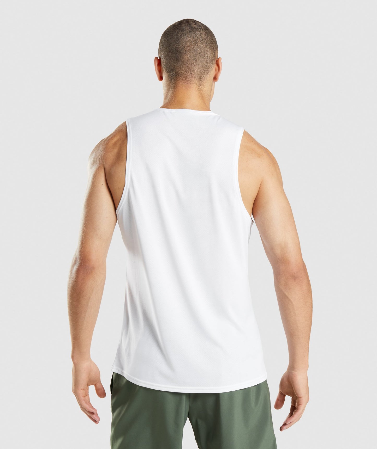 Gymshark Ankunft Tank - Weiß