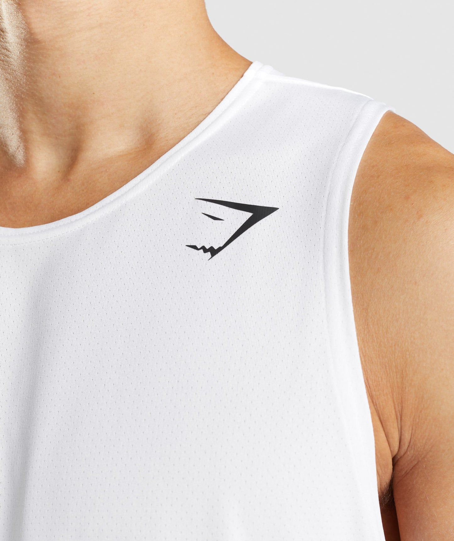 Gymshark Ankunft Tank - Weiß