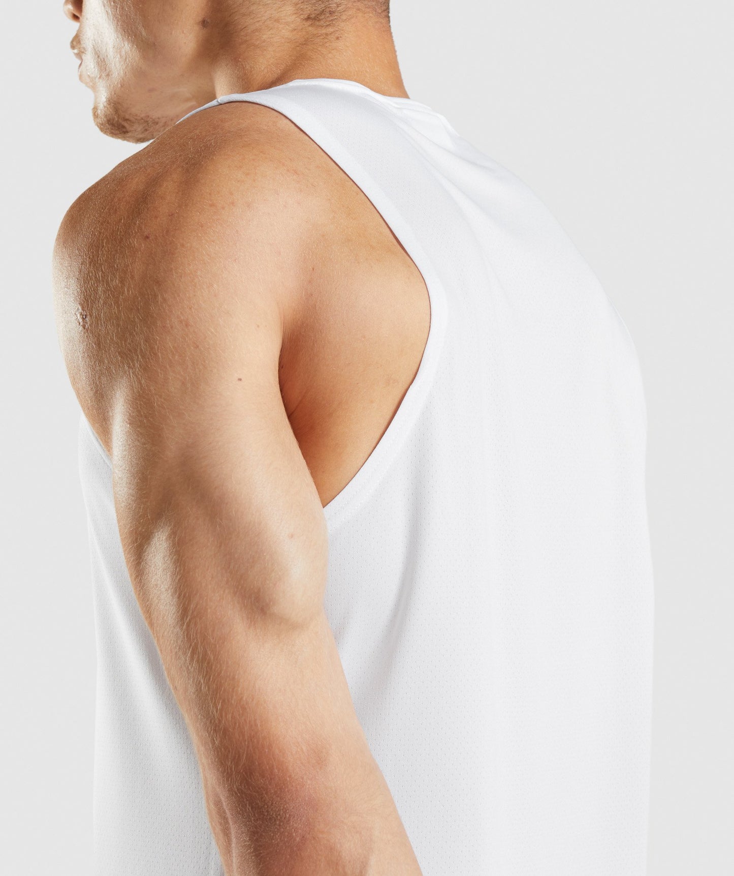 Gymshark Ankunft Tank - Weiß