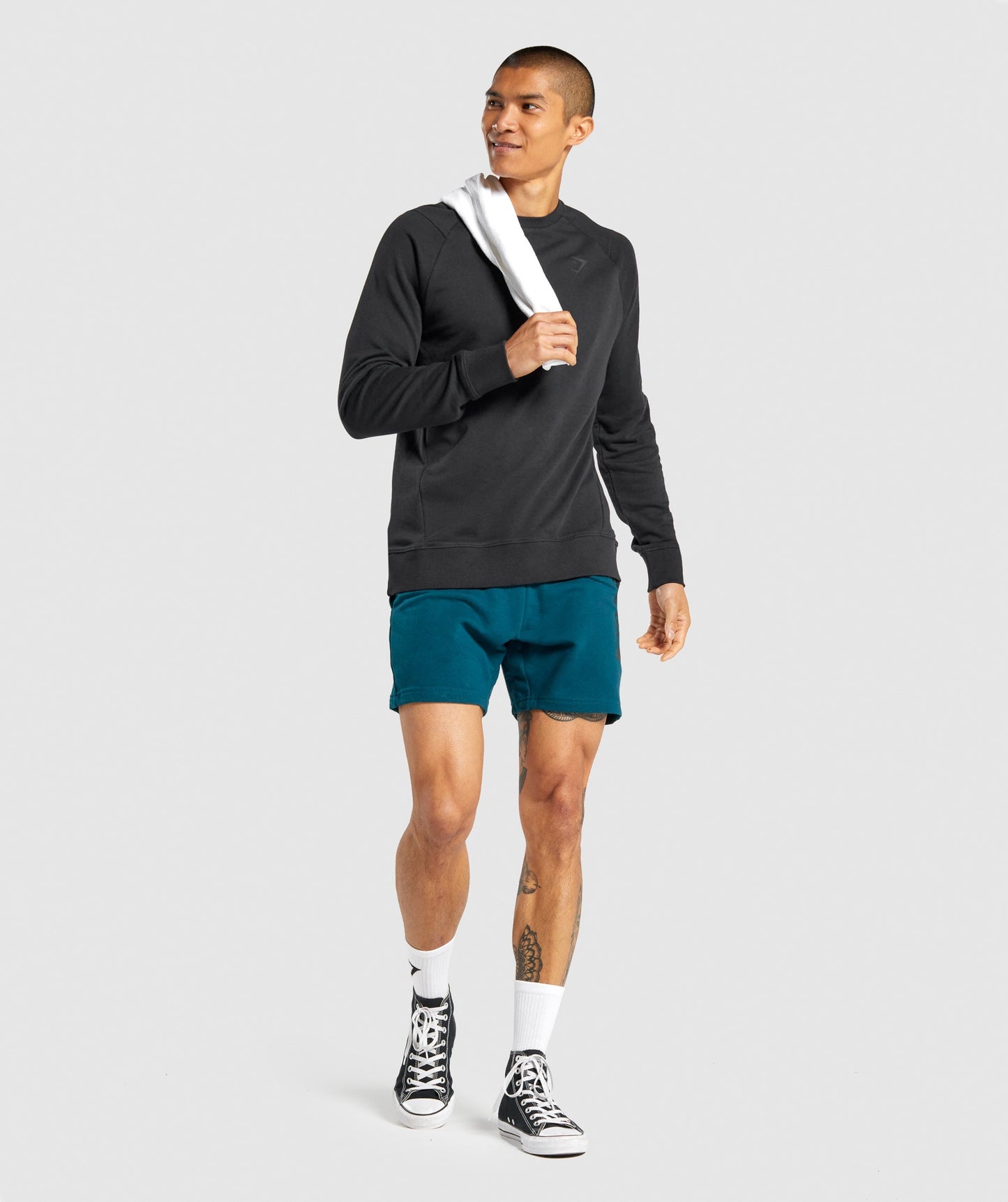 Gymshark kühne Crew - Schwarz