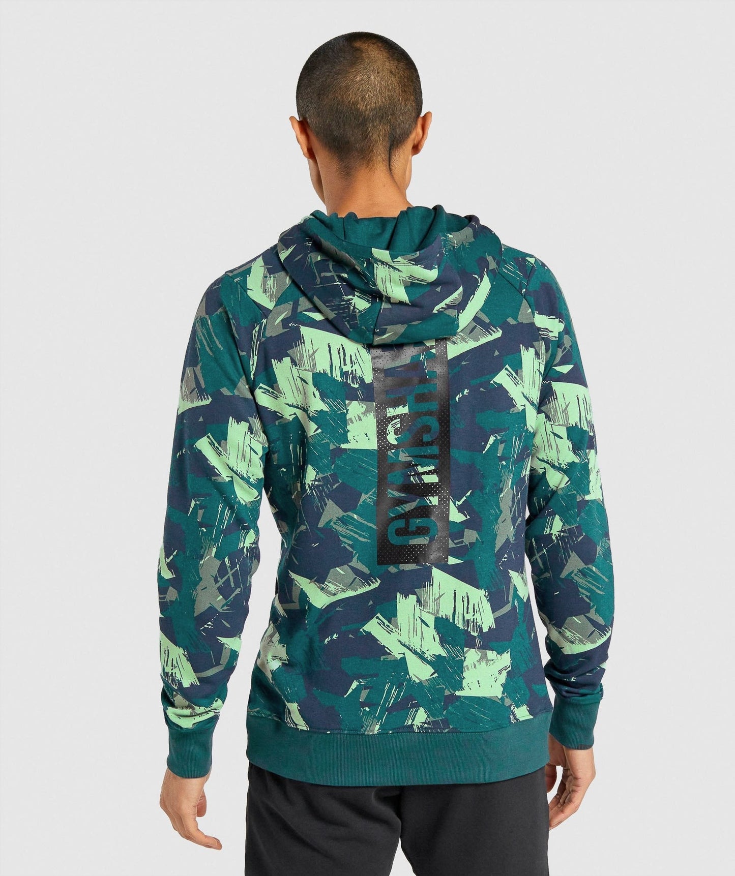 Gymshark Bold Hoodie - Gründruck