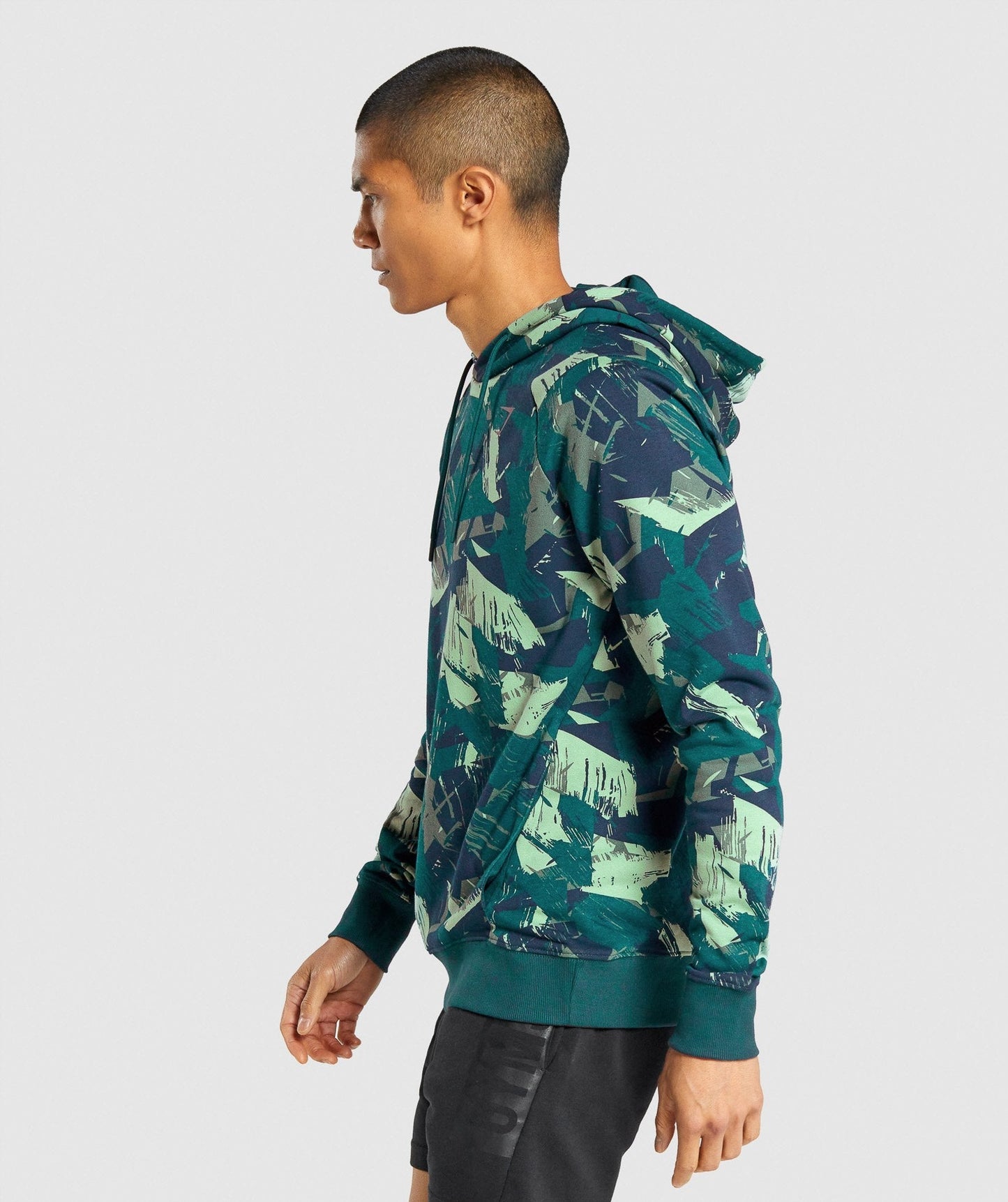 Gymshark Bold Hoodie - Gründruck
