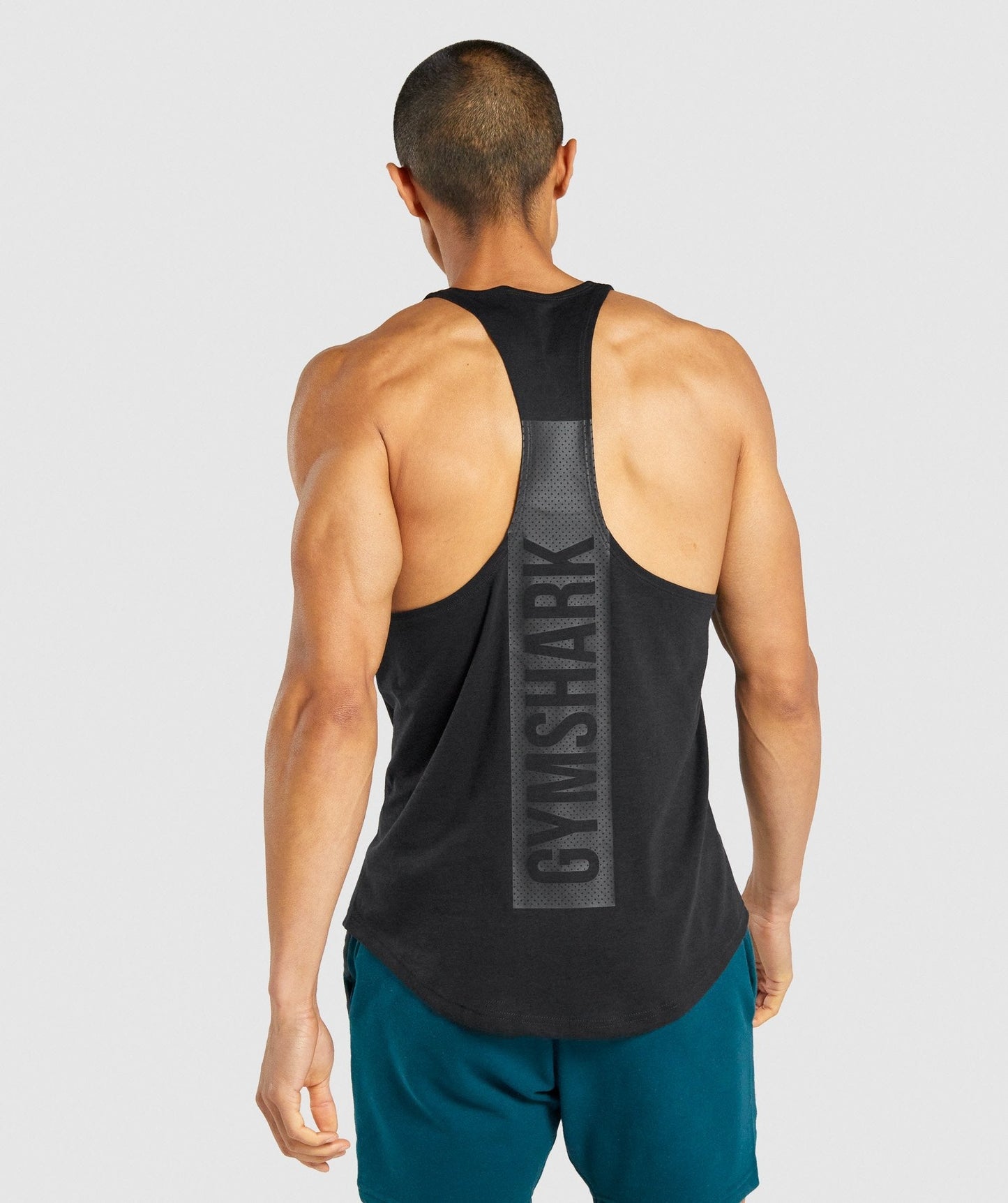 Fitnessstudio -Federstringer - Schwarz