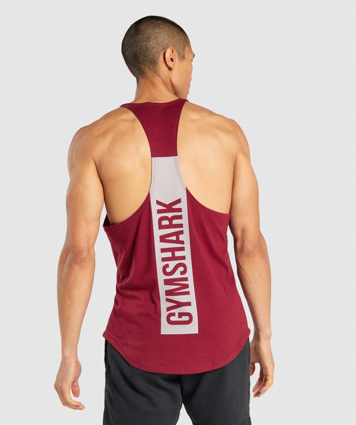 Gymshark Bold Stringer - Burgund