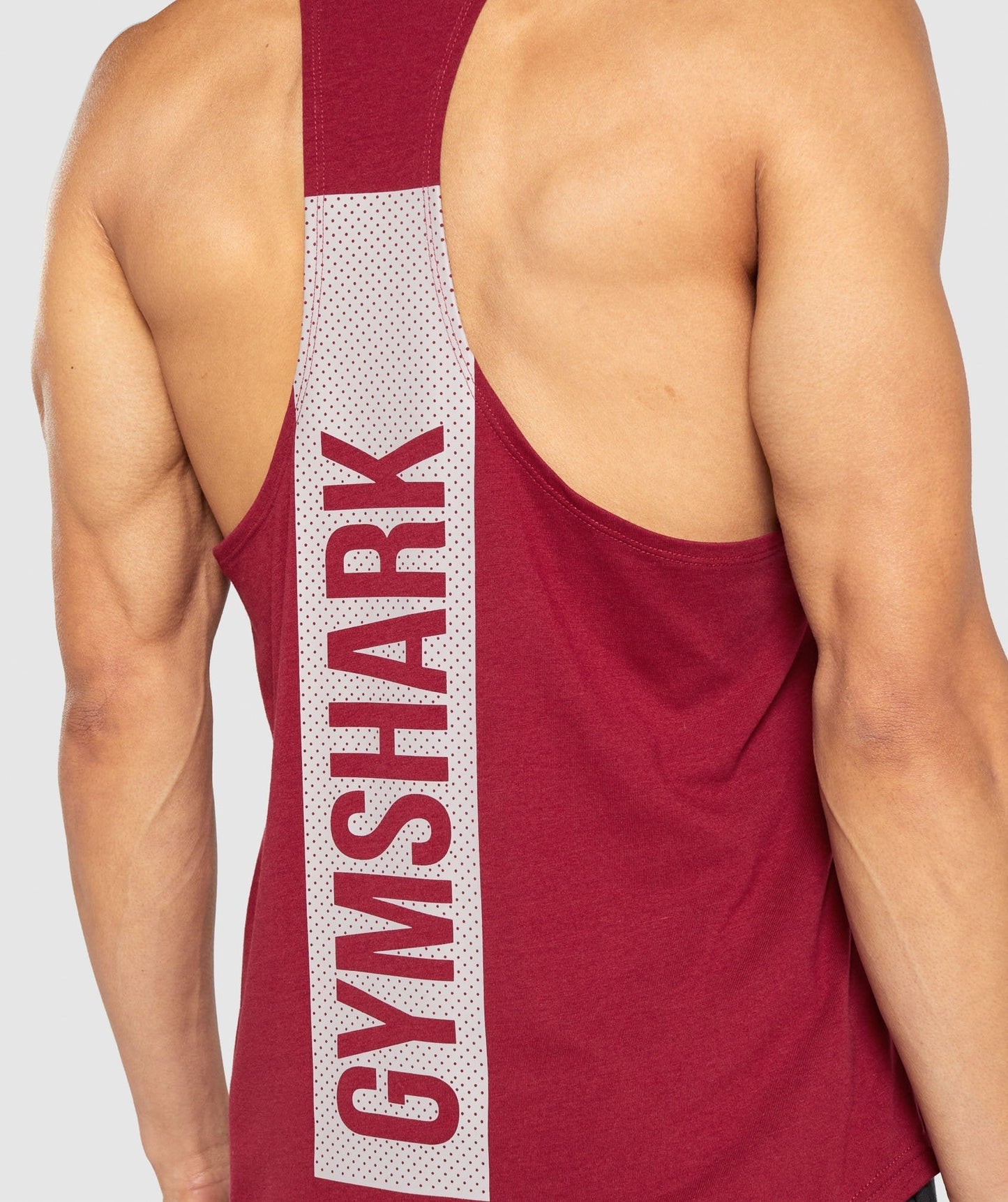 Gymshark Bold Stringer - Burgund