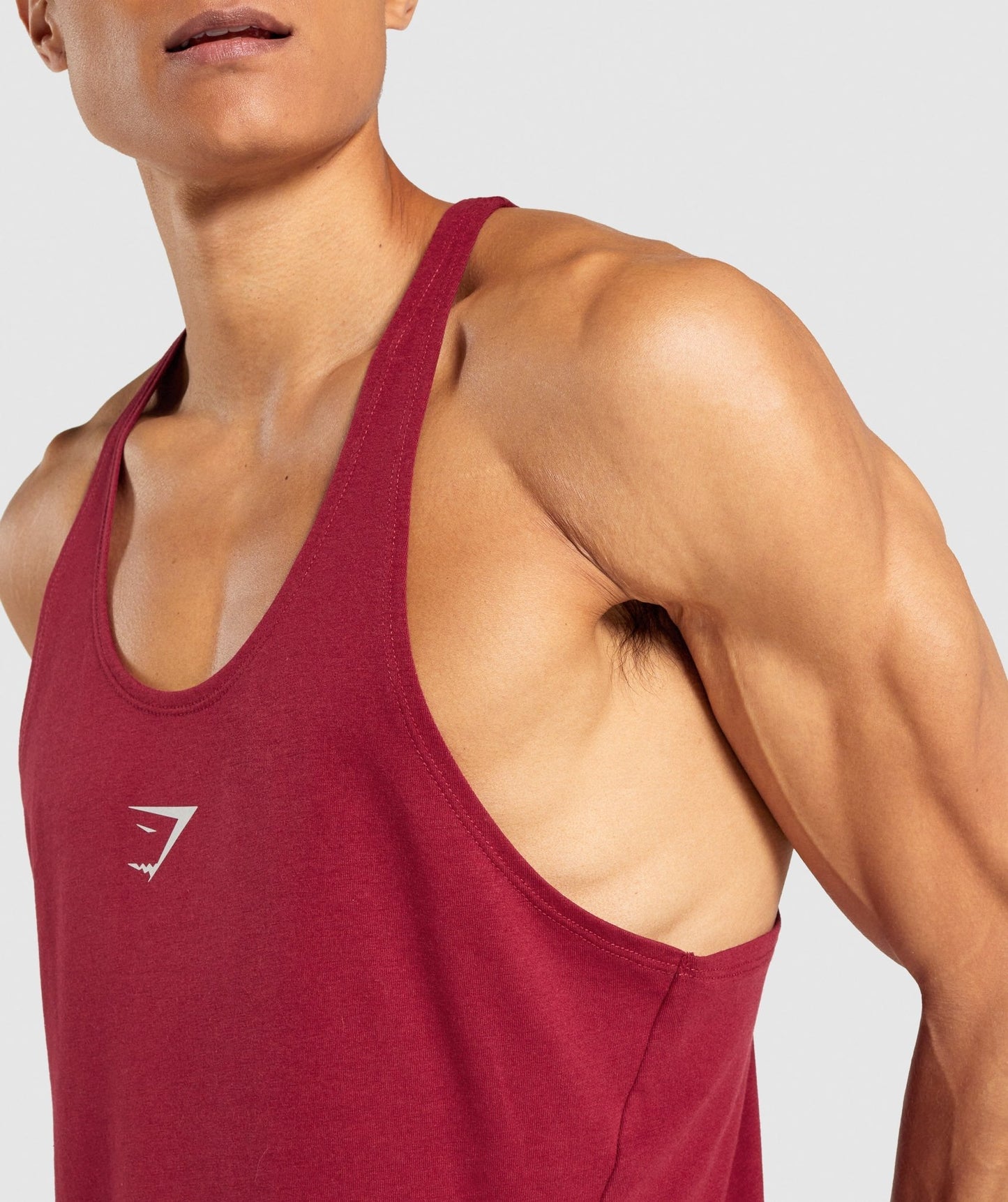 Gymshark Bold Stringer - Burgund