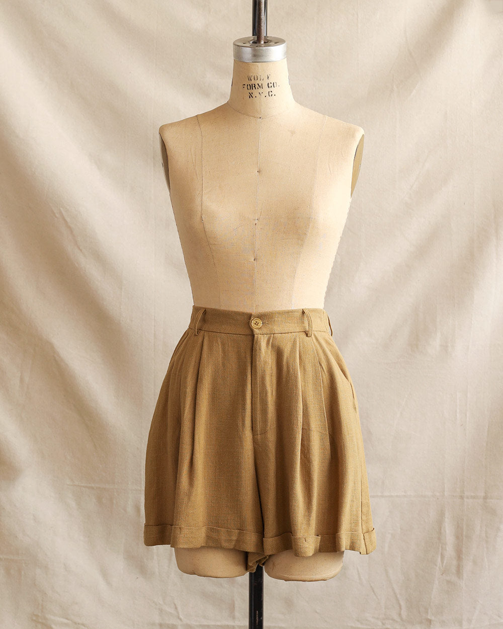 Along the Hudson Shorts - Tan