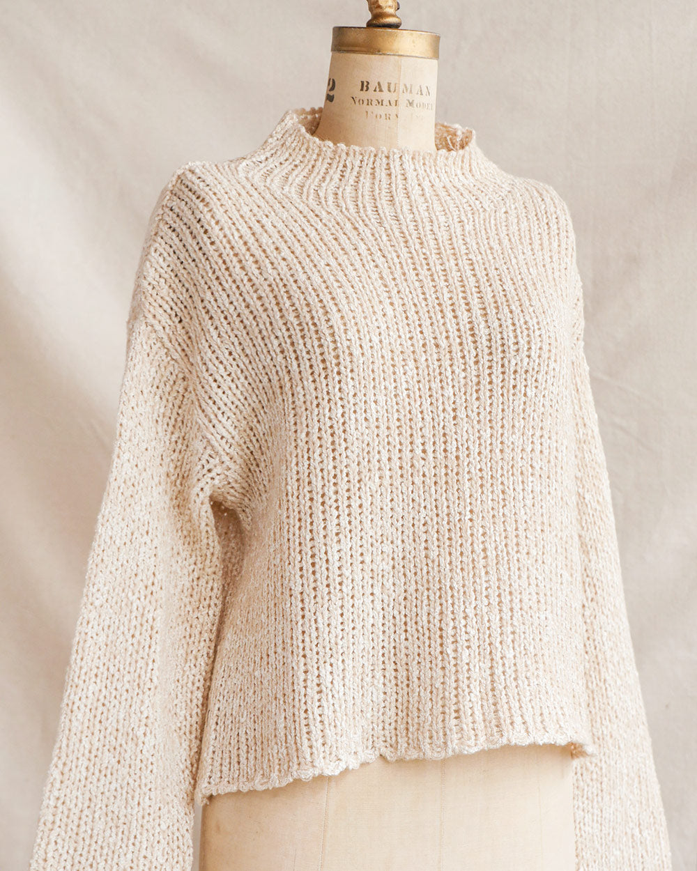 Pullover aus zerbröseltem Zucker