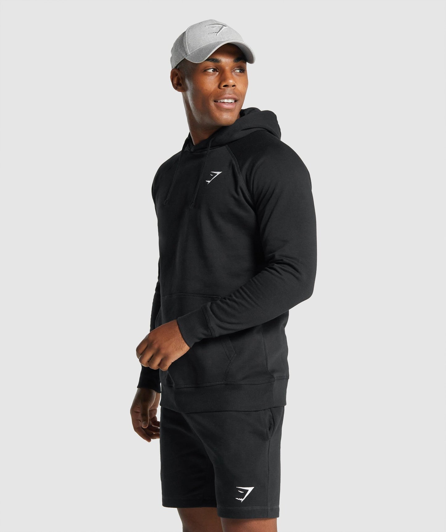 Gymshark Crest Hoodie - Schwarz