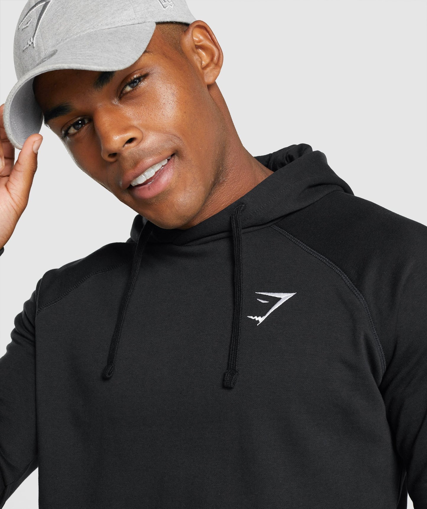 Gymshark Crest Hoodie - Schwarz