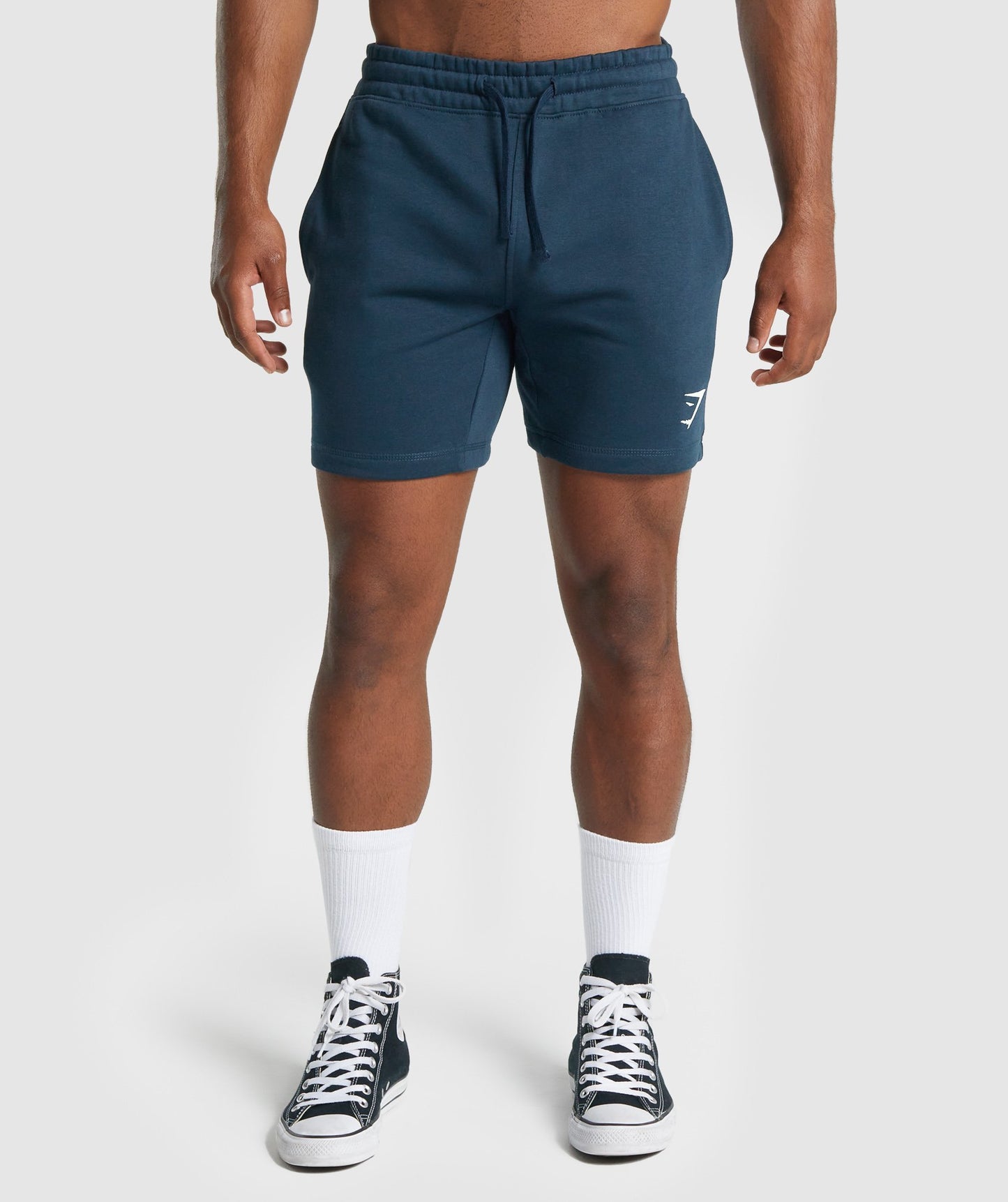Gymshark Crest Shorts - Marine