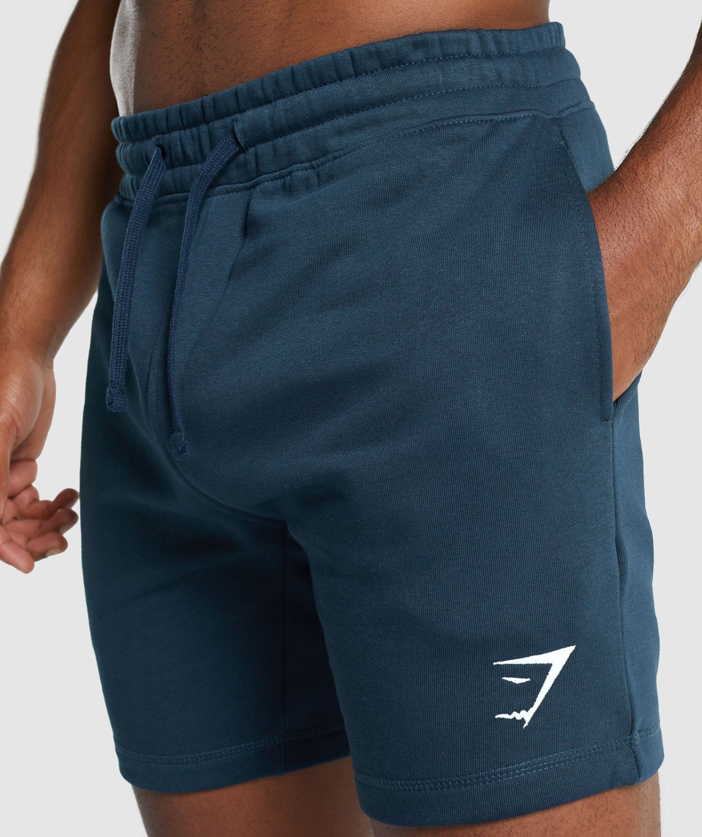Gymshark Crest Shorts - Marine