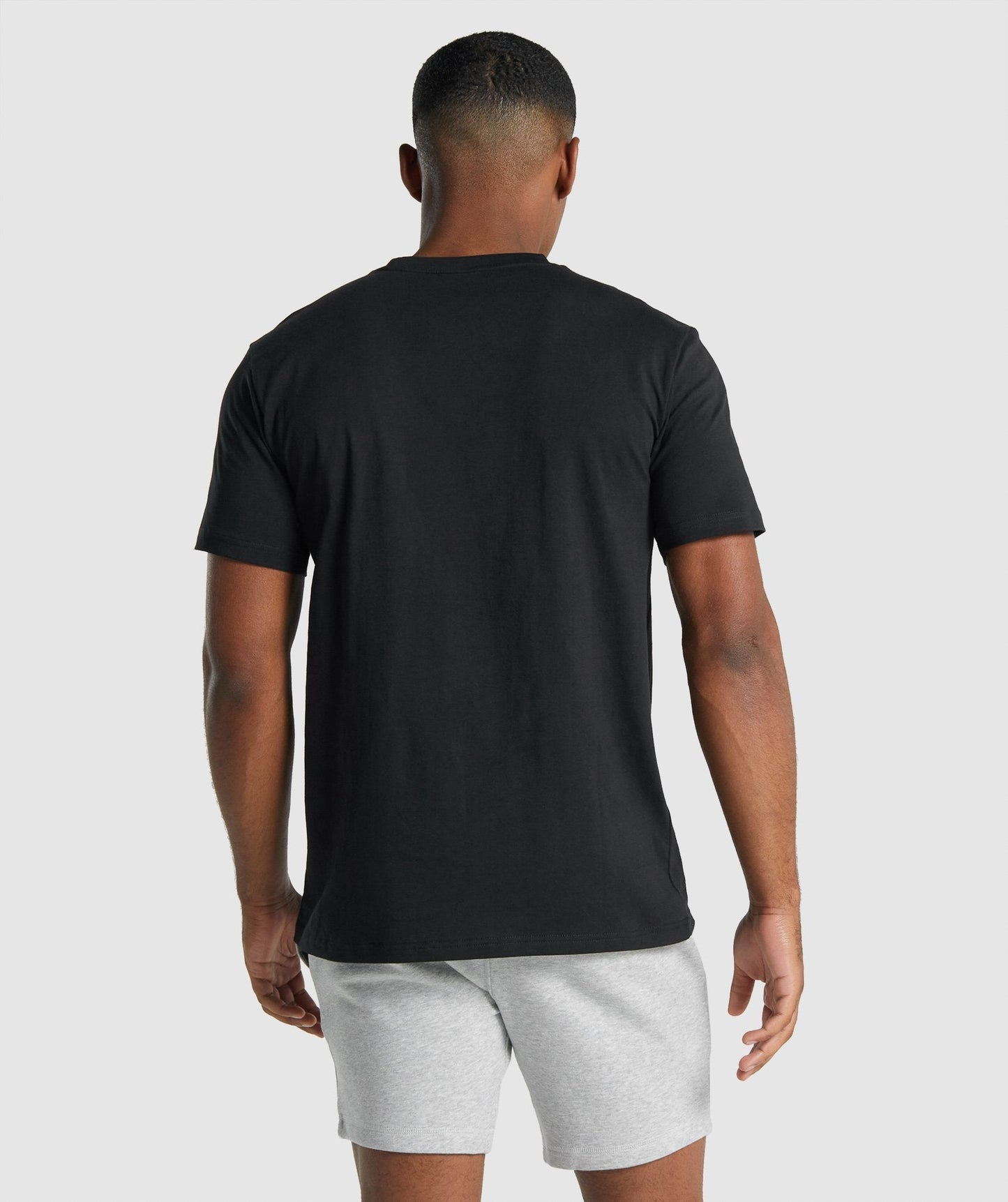 Gymshark Crest T -Shirt - Schwarz