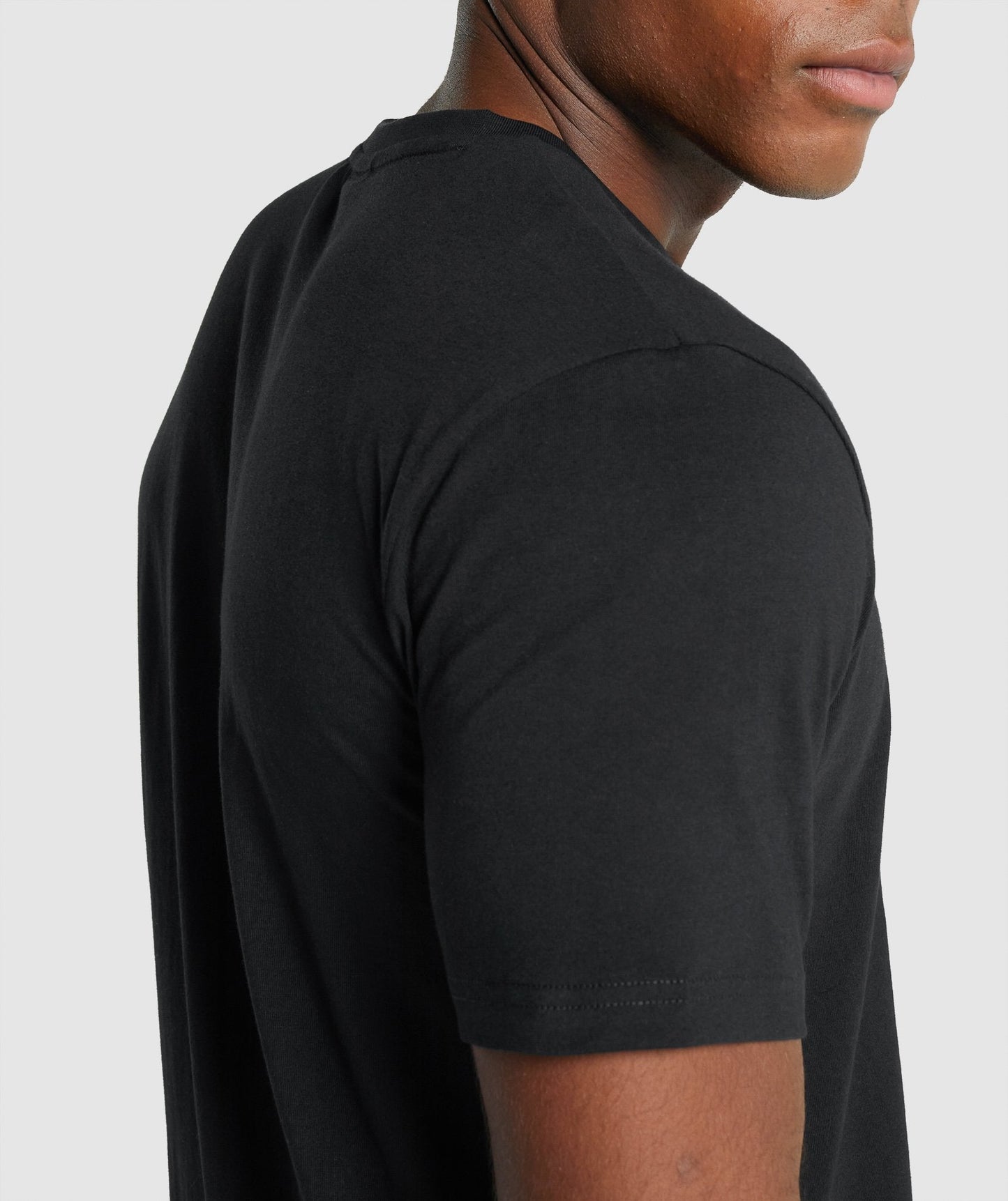 Gymshark Crest T -Shirt - Schwarz