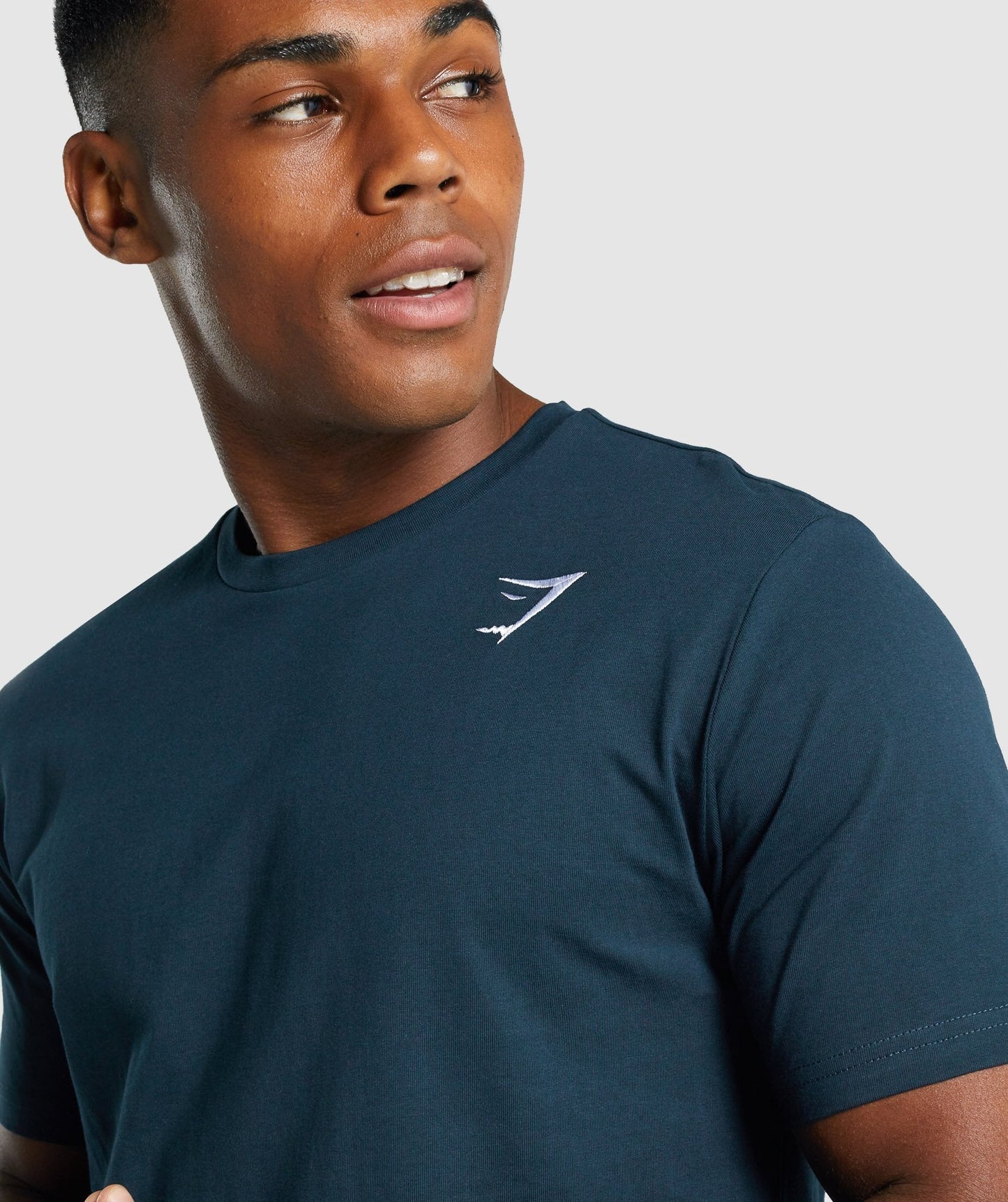Gymshark Crest T -Shirt - Marine