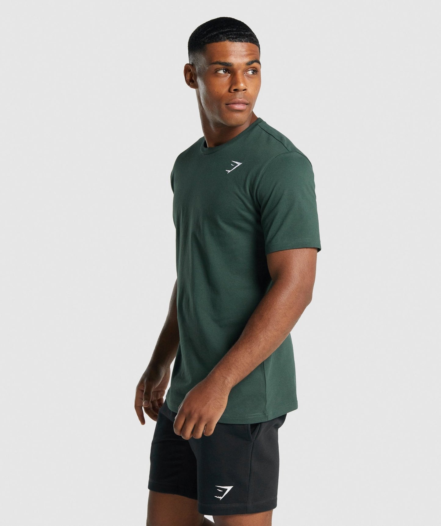 Gymshark Crest T -Shirt - dunkelgrün