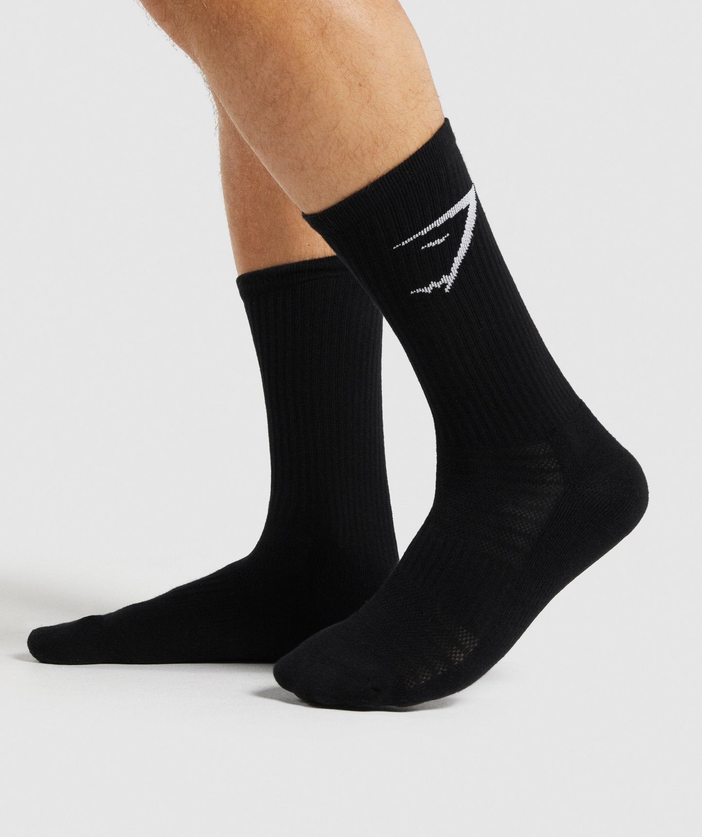Gymshark Crew Socken 3pk - schwarz