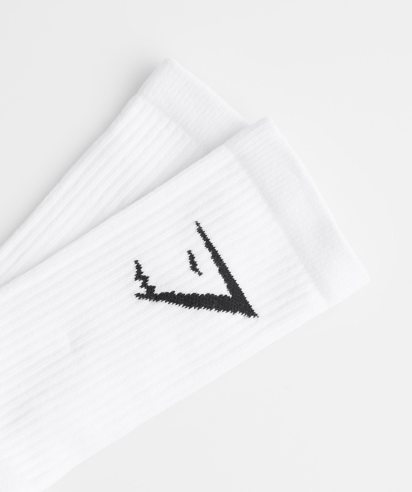 Gymshark Crew Socken 3pk - Weiß