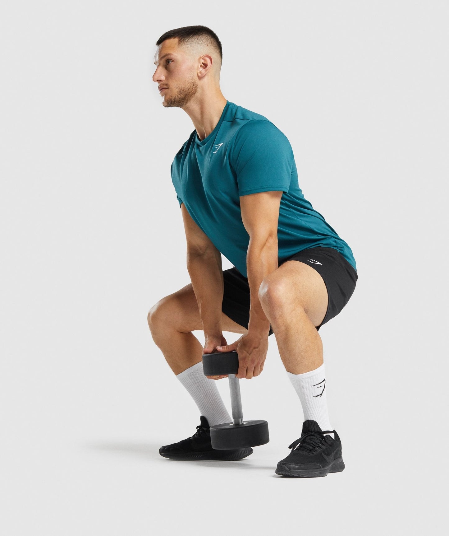 Gymshark Crew Socken 3pk - Weiß